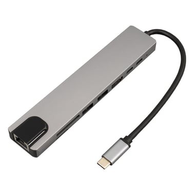 Sensei 8in1 Çok Fonksiyonlu Type-C Çoklayıcı Adaptör