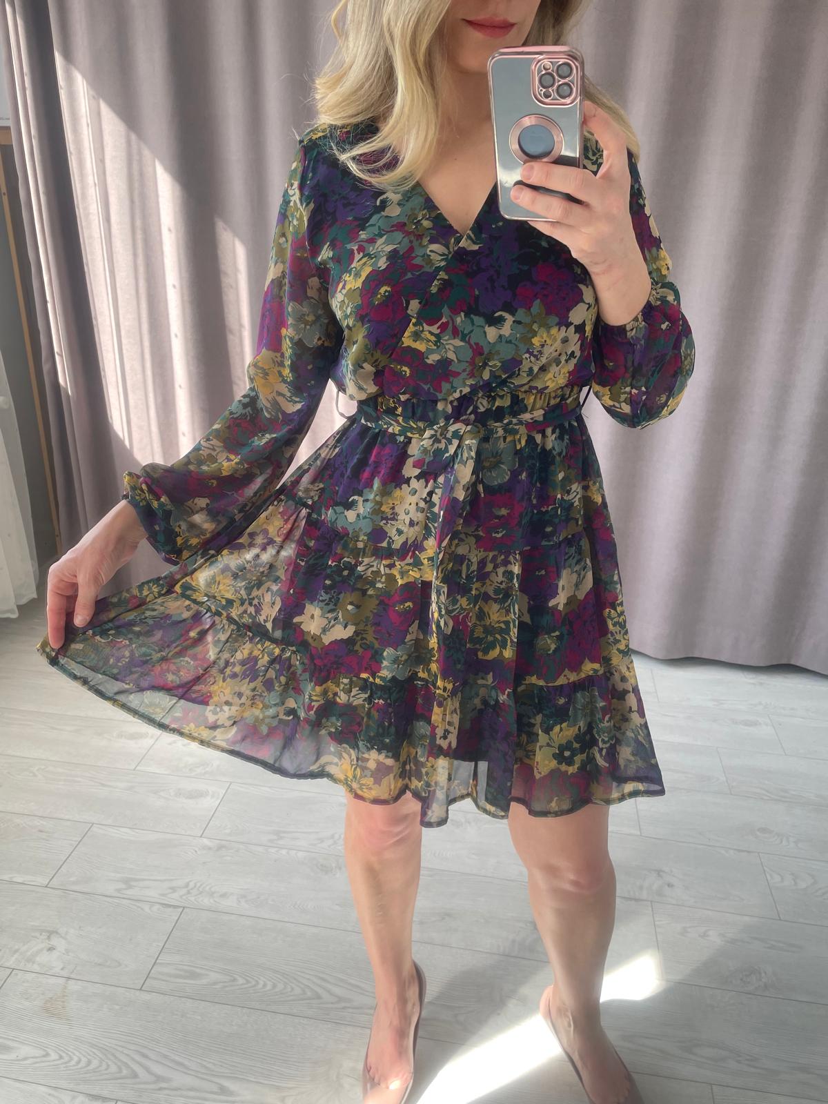 Mng Orjinal Şifon Elbise 