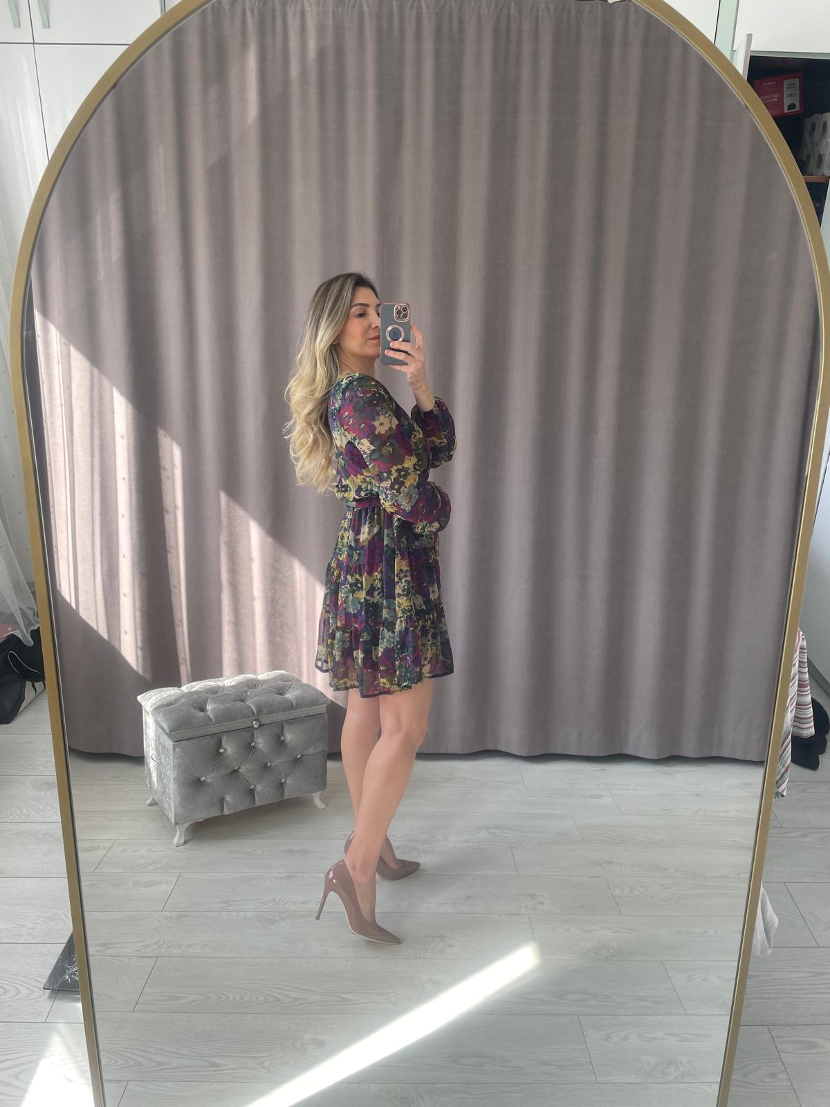 Mng Orjinal Şifon Elbise 