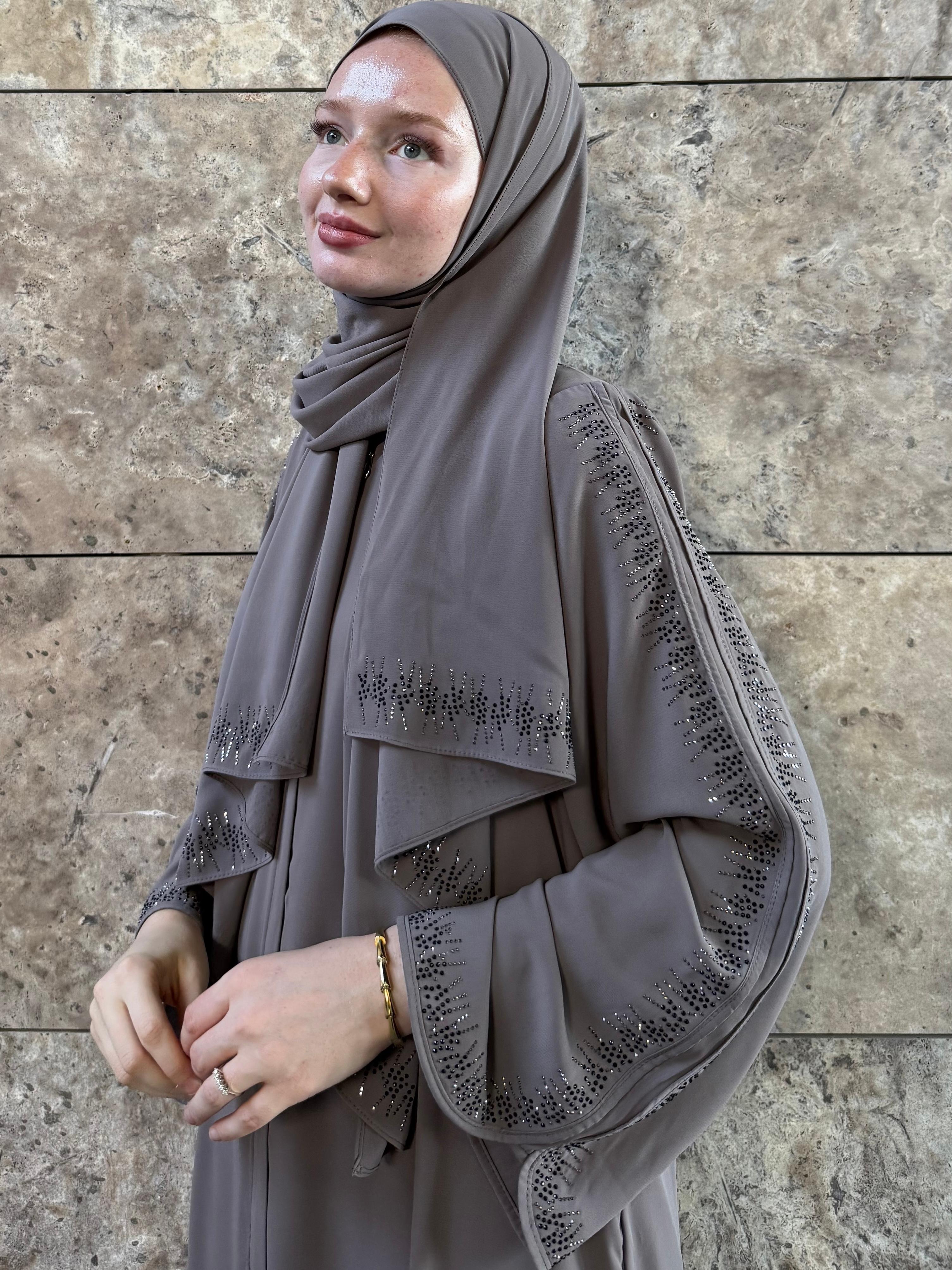 LİN ABAYA FERACE - Vizon