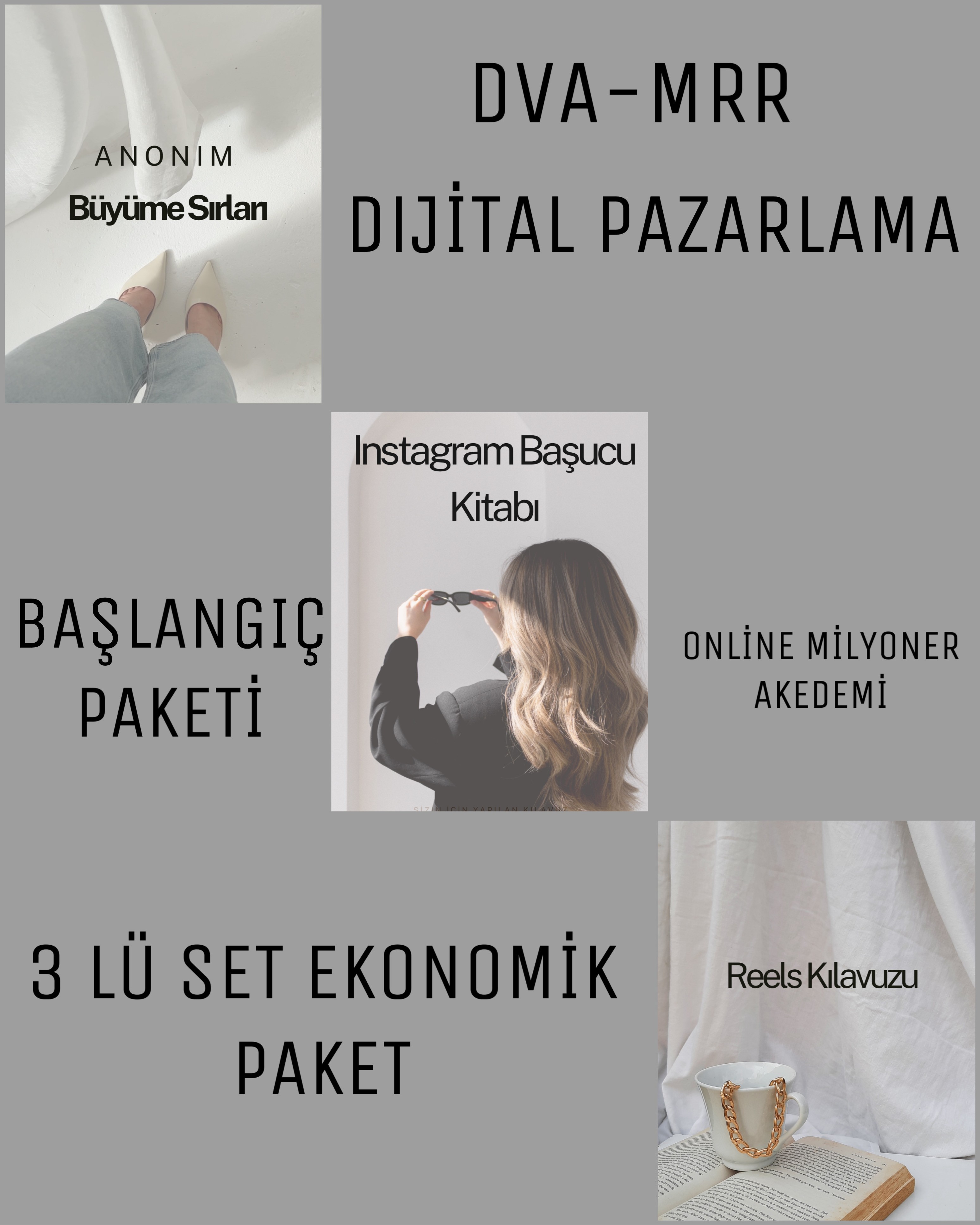 3'LÜ SET EKONOMİK BAŞLANGIÇ PAKETİ | DWA MRR