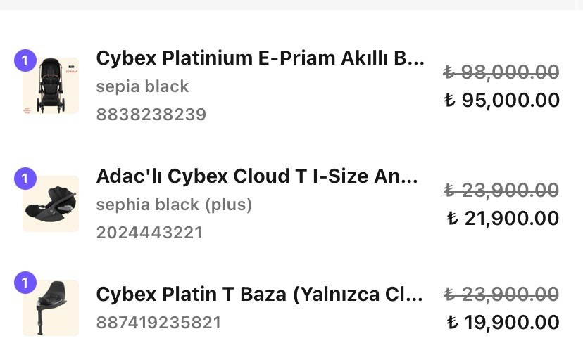 Cybex E Priam / Cloud T / T Isofix Baza
