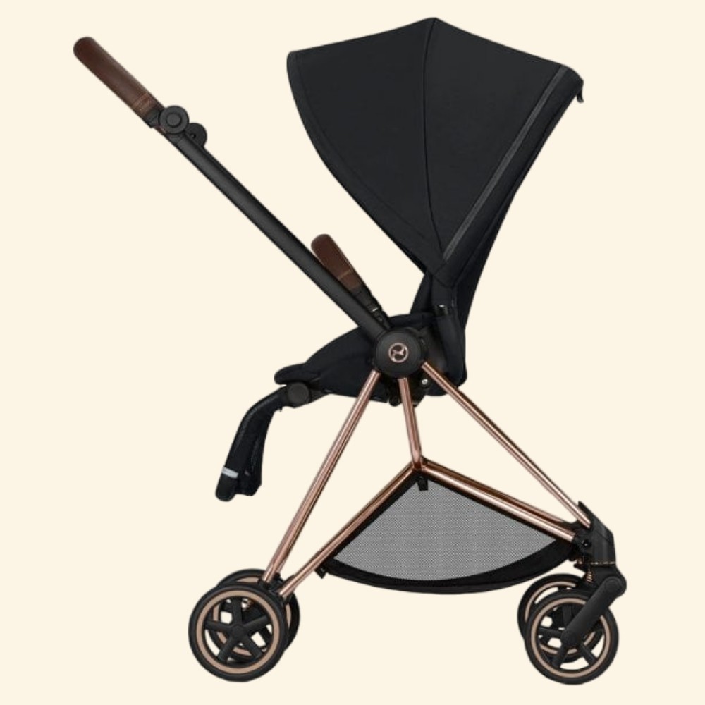 Cybex Mios Rose Gold (tek el ile açılıp kapanan lüks bebek arabası) (Teslim süresi 2-4 hf.)