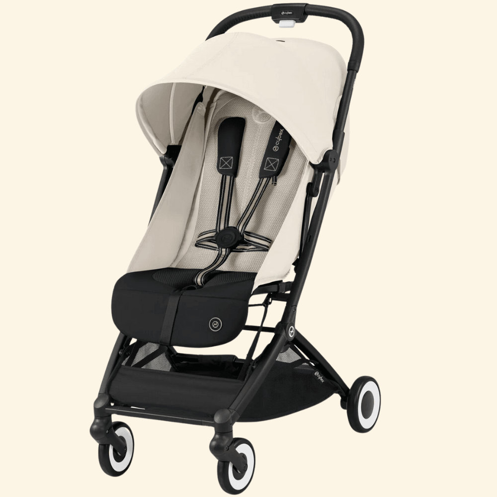 Cybex Orfeo-Bir Saniyede Tek Elle Açılıp Kapanan Kabin Boy Bebek Arabası (Teslim süresi 2-4 hf.) - canvas white