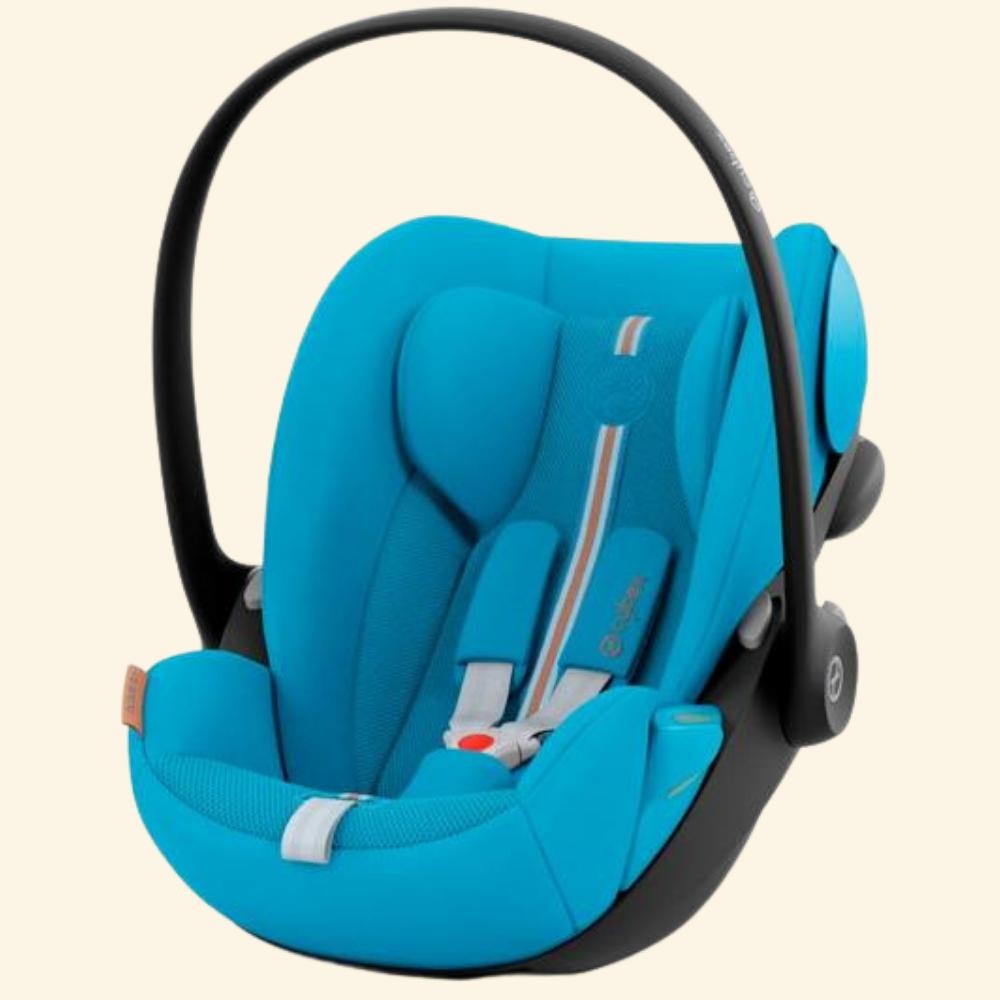 ADAC'lı Cybex Cloud G i-Size Ana Kucağı Puset (tam yatışlı ana kucağı puset) - beach blue (plus)