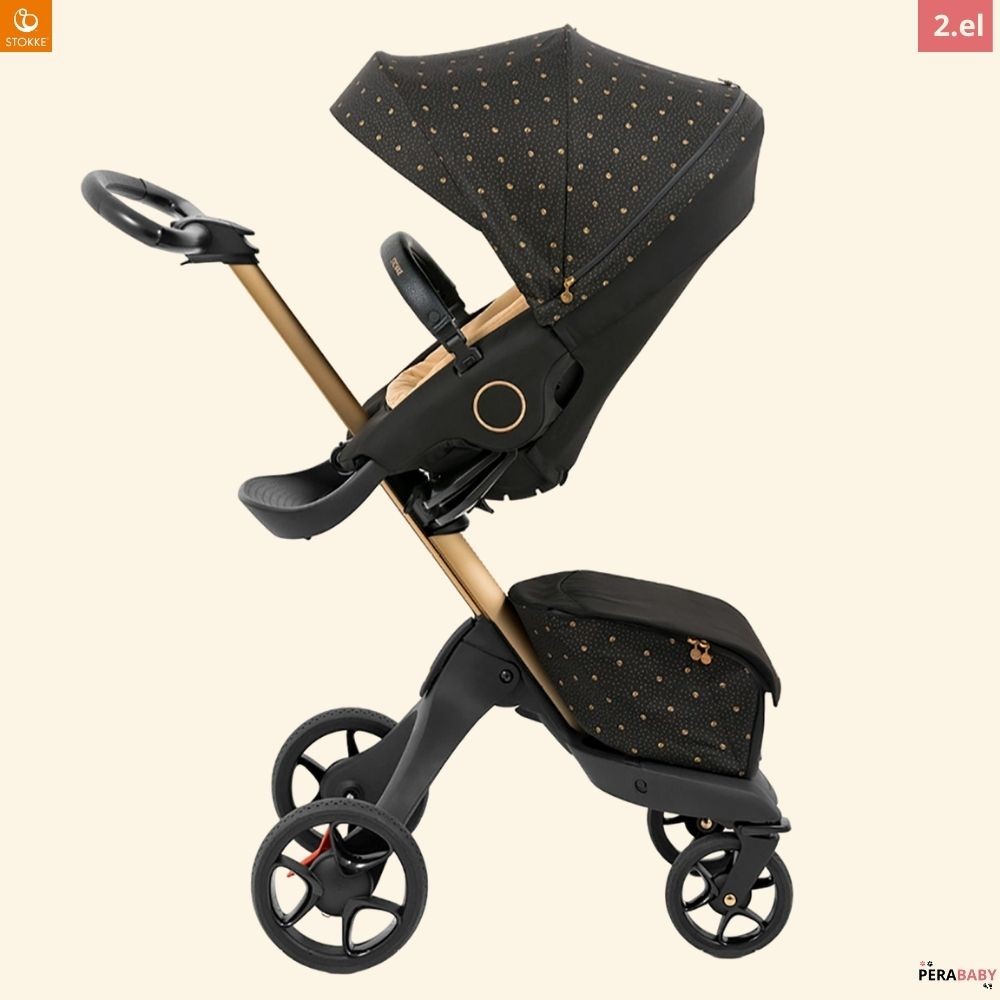 Stokke Xplory x Signature Lux Bebek Arabası Signature Black Özel Seri (yenilenmiş ürün)