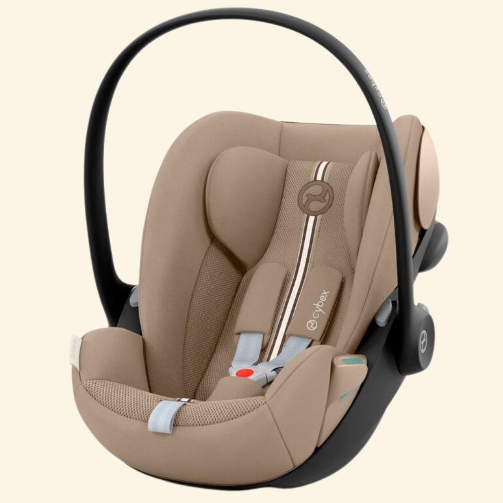 ADAC'lı Cybex Cloud G i-Size Ana Kucağı Puset (tam yatışlı ana kucağı puset) - almond beige (plus)