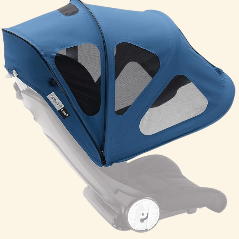 Bugaboo Bee Serileri için Bebek Arabası Tentesi-For Bee, Bee3, Bee5, Bee6 Canopy - sky blue (breezy sun canopy)