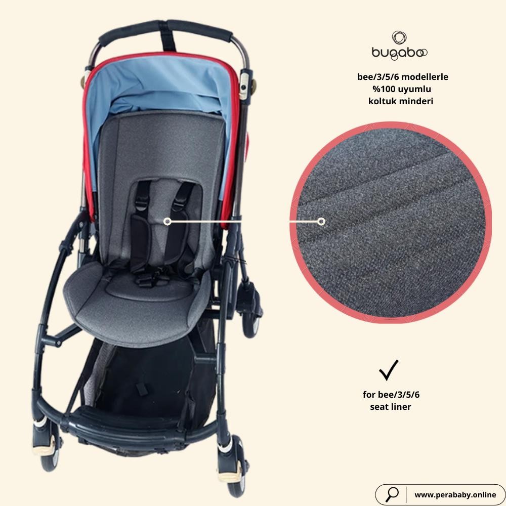 Bugaboo Bee/3/5/6 Serisi için Seat Liner , Koltuk Minderi , Bugaboo Bee Oturma Ünitesi Minderi