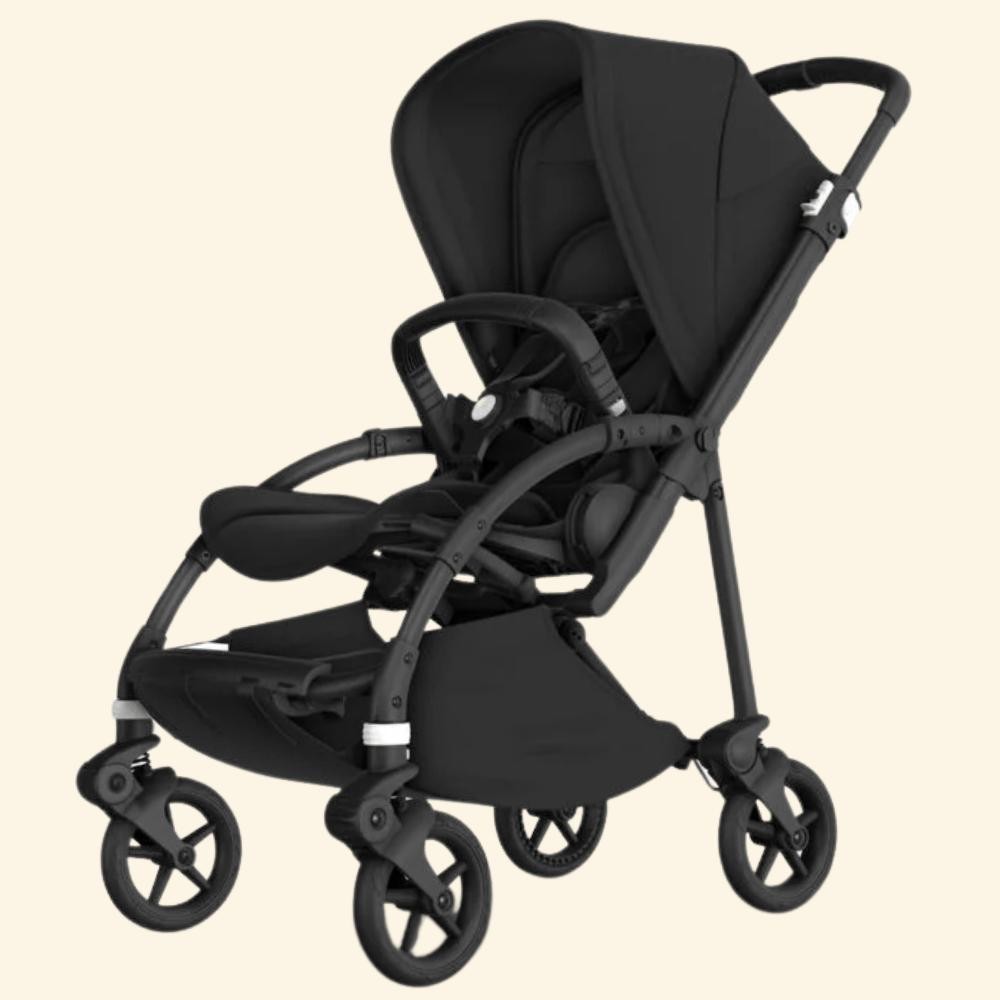 Bugaboo Bee6 Bebek Arabası (tek el ile açılıp kapanan lüks bebek arabası) - black-black