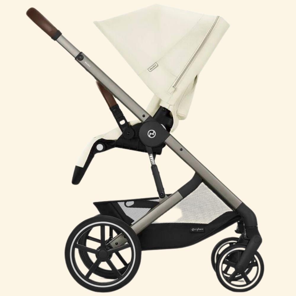 Cybex Balios S Lux Bebek Arabası-Gelişmiş Süspansiyon Teknolojisi (teslim süresi: 2-4 hf.) - seashell beige