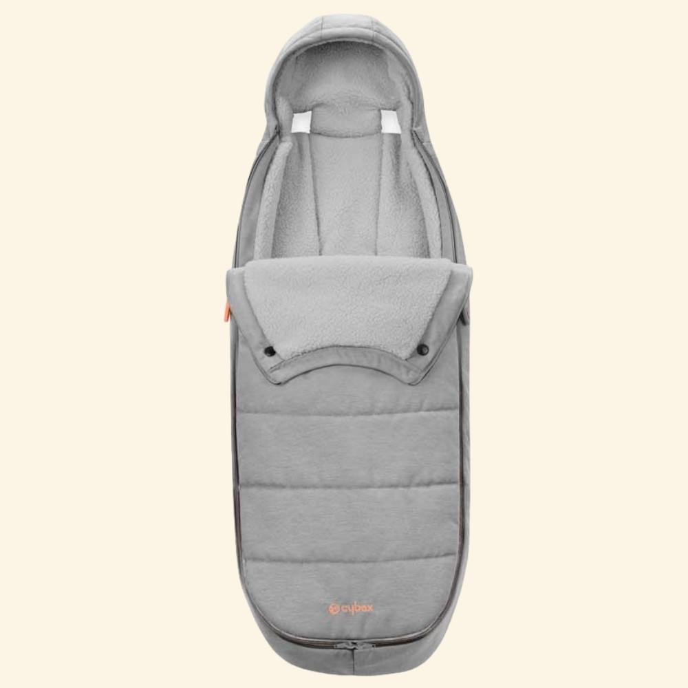 Cybex Gold Footmuff - Lava Grey - Bebek Arabası için Ayak Tulumu (7-14 günde teslim)