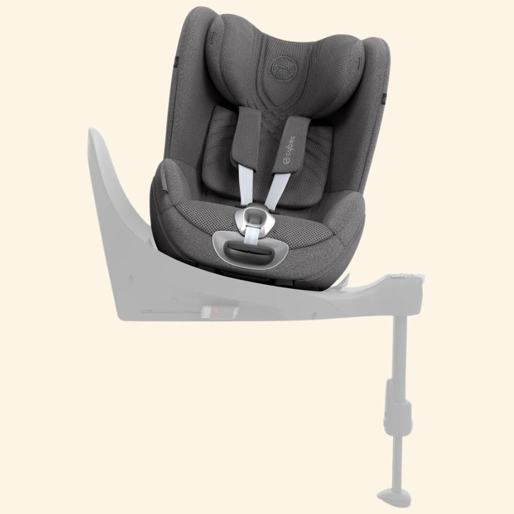 Adac'lı Cybex Sirona T Plus i-Size 0-18 kg 360 Derece Dönebilen Oto Koltuğu (Isofix Baza Hariç) teslim süresi 2-4 hf. - mirage grey (plus)