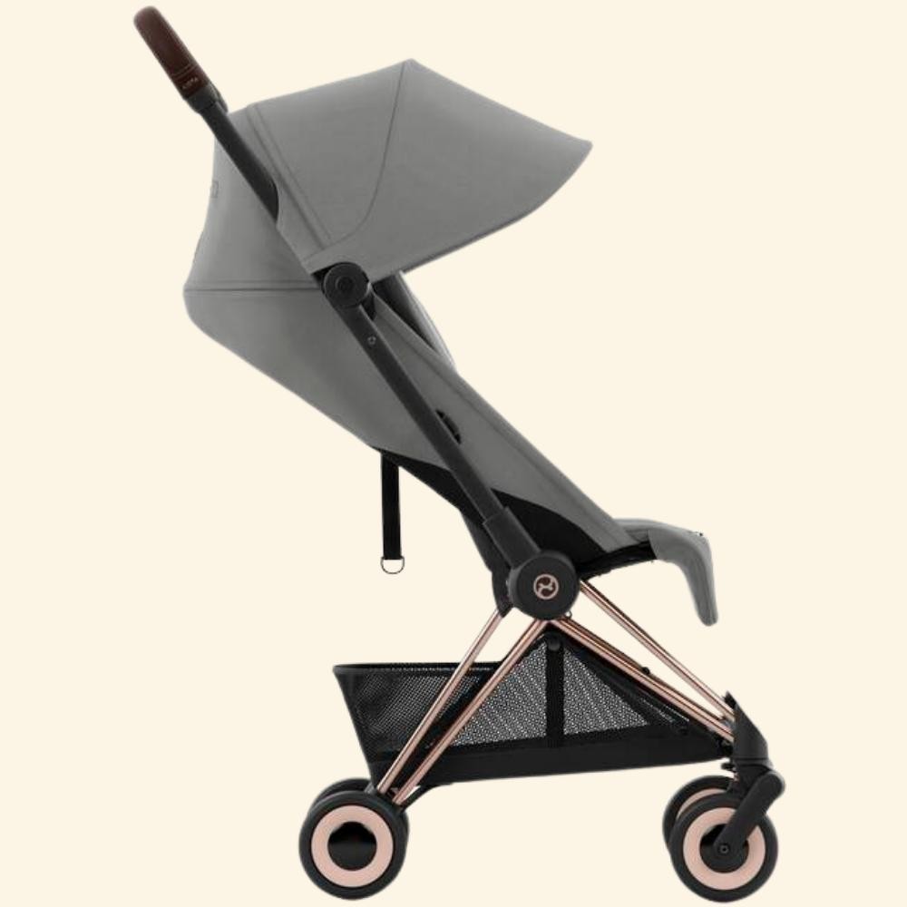 Cybex Coya Rose Gold-Kabin Boy Lüks Bebek Arabası (çanta dahil) Teslim süresi 2-4 hf. - mirage grey