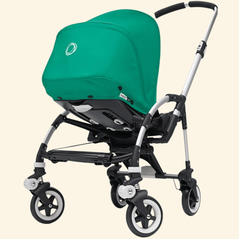 Bugaboo Bee Serileri için Bebek Arabası Tentesi-For Bee, Bee3, Bee5, Bee6 Canopy - jade green