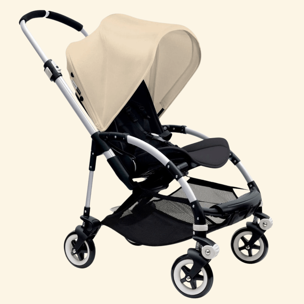 Bugaboo Bee Serileri için Bebek Arabası Tentesi-For Bee, Bee3, Bee5, Bee6 Canopy - off white