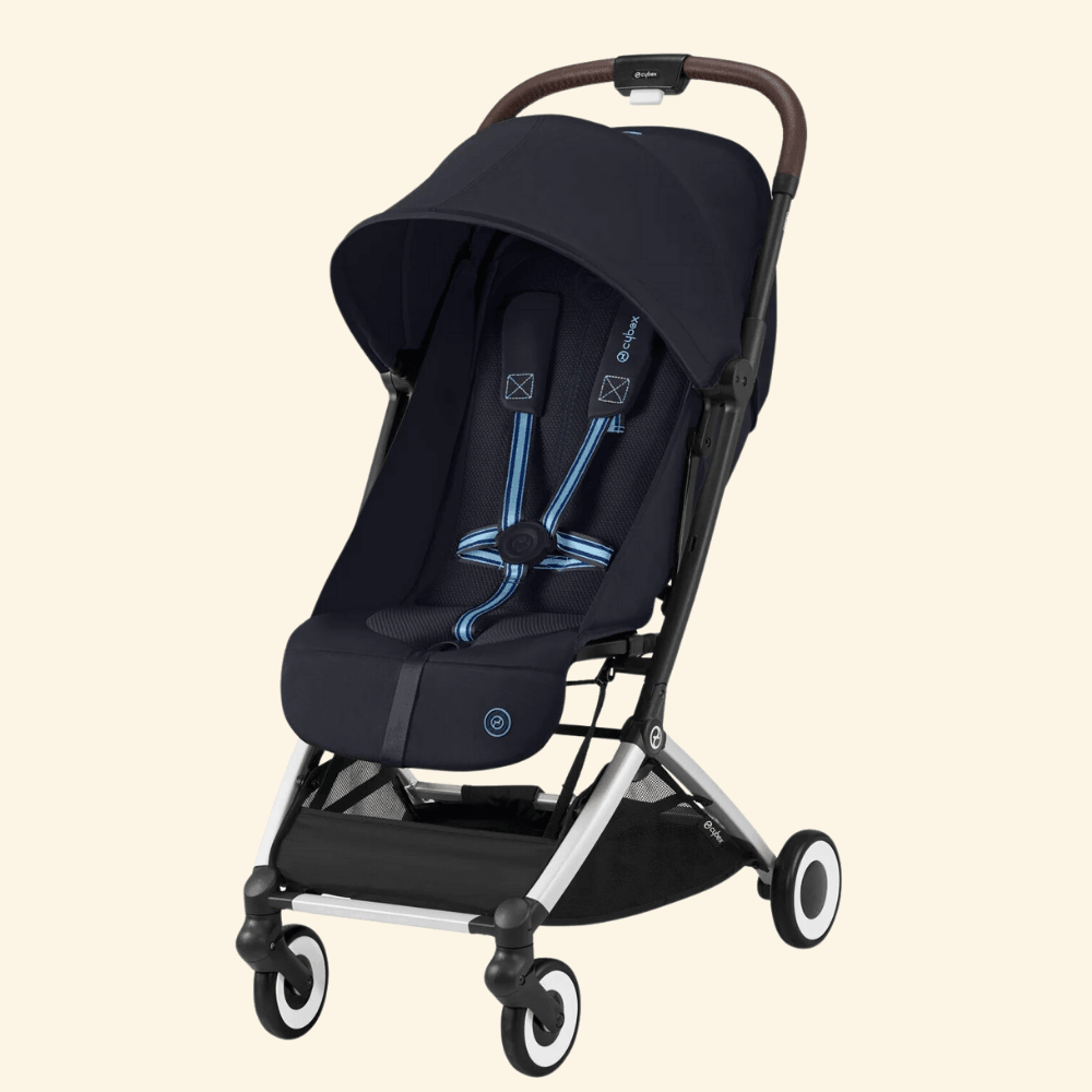 Cybex Orfeo-Bir Saniyede Tek Elle Açılıp Kapanan Kabin Boy Bebek Arabası (Teslim süresi 2-4 hf.) - dark blue