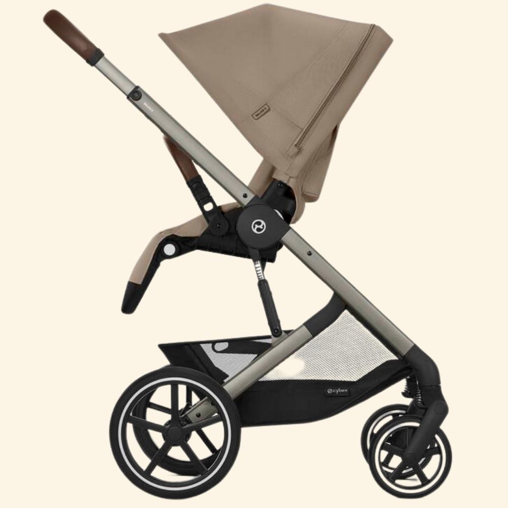 Cybex Balios S Lux Bebek Arabası-Gelişmiş Süspansiyon Teknolojisi (teslim süresi: 2-4 hf.) - almond beige