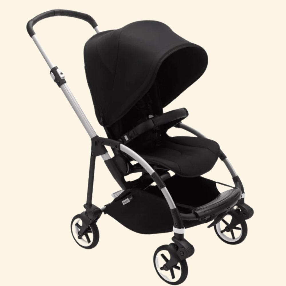 Bugaboo Bee6 Bebek Arabası (tek el ile açılıp kapanan lüks bebek arabası) - alu-black