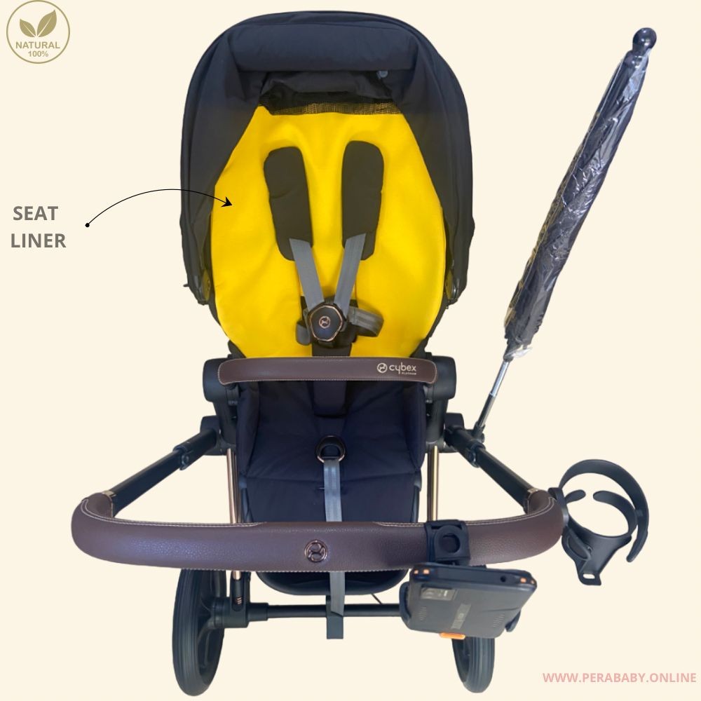 Cybex Bebek Arabaları için Sırt Pedi, Cybex'e Özel Puset Minderi  (mios,priam,balios,melio)