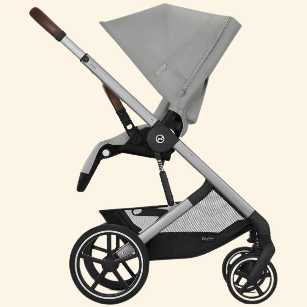 Cybex Balios S Lux Bebek Arabası-Gelişmiş Süspansiyon Teknolojisi (teslim süresi: 2-4 hf.) - stone grey