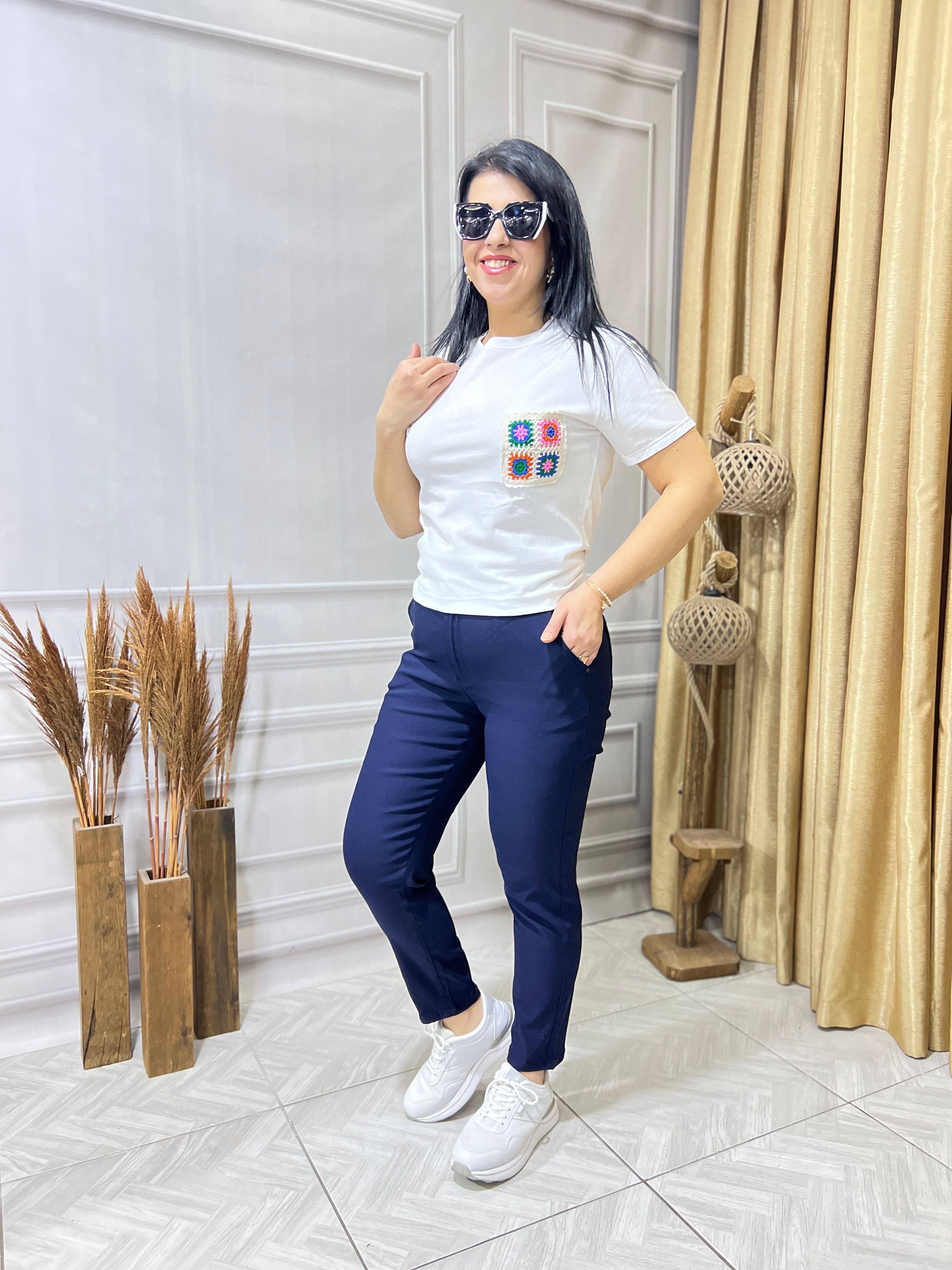 BEL KISMI LASTİKLİ LUX KALİTE LİKRALI KETEN PANTOLON