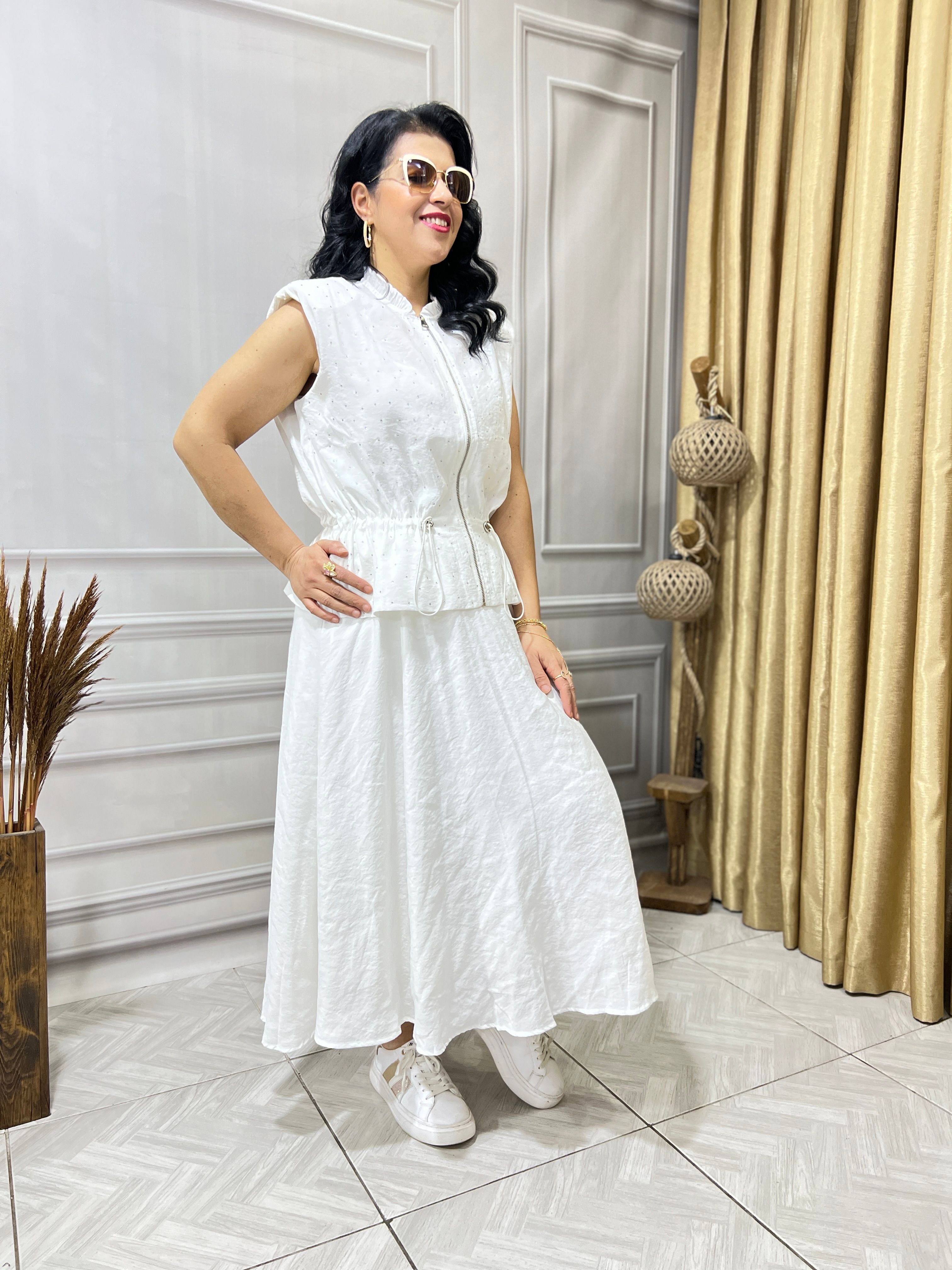 TENSEL KUMAŞ SERPME TAŞ BASKILI LUX KALİTE İKİLİ TAKIM
