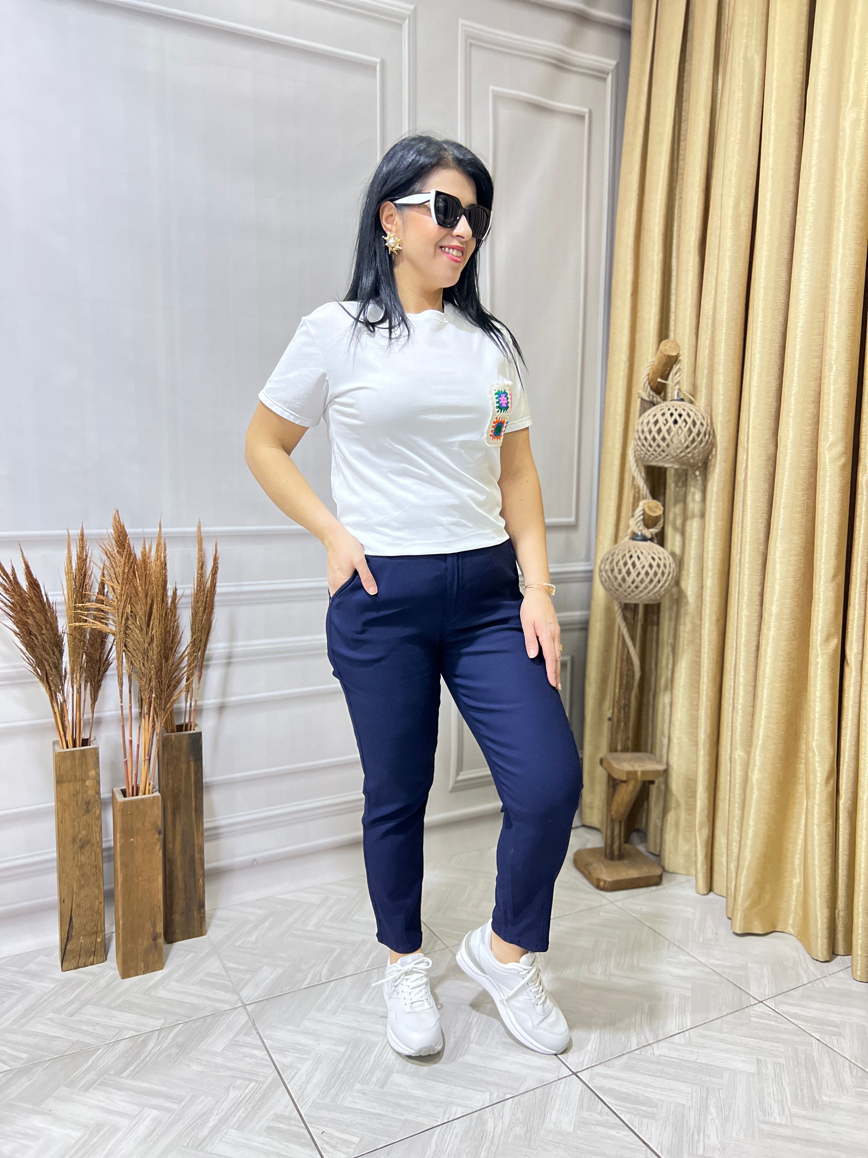 BEL KISMI LASTİKLİ LUX KALİTE LİKRALI KETEN PANTOLON