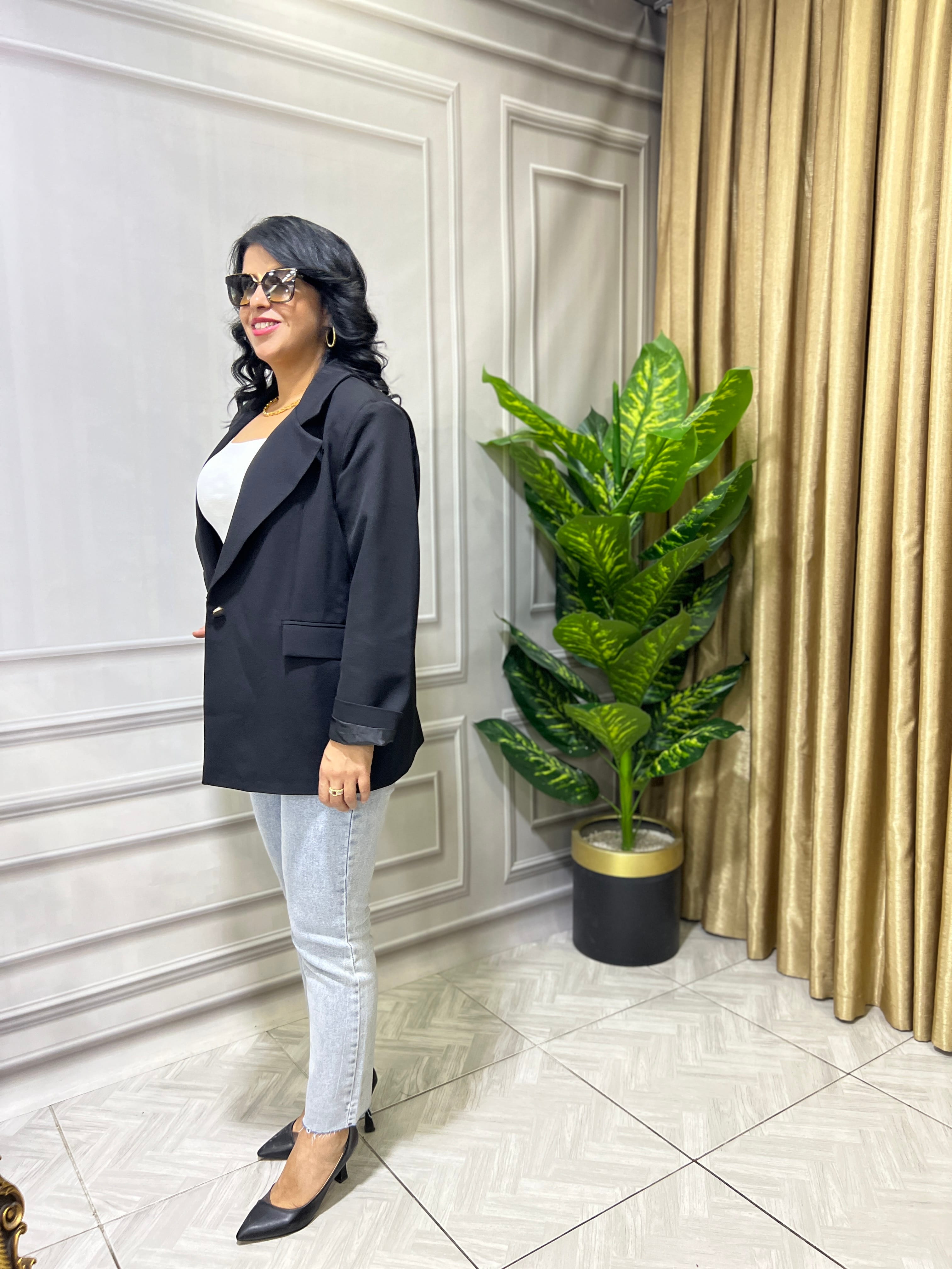 PRESTIGE BLAZER CEKET - SİYAH