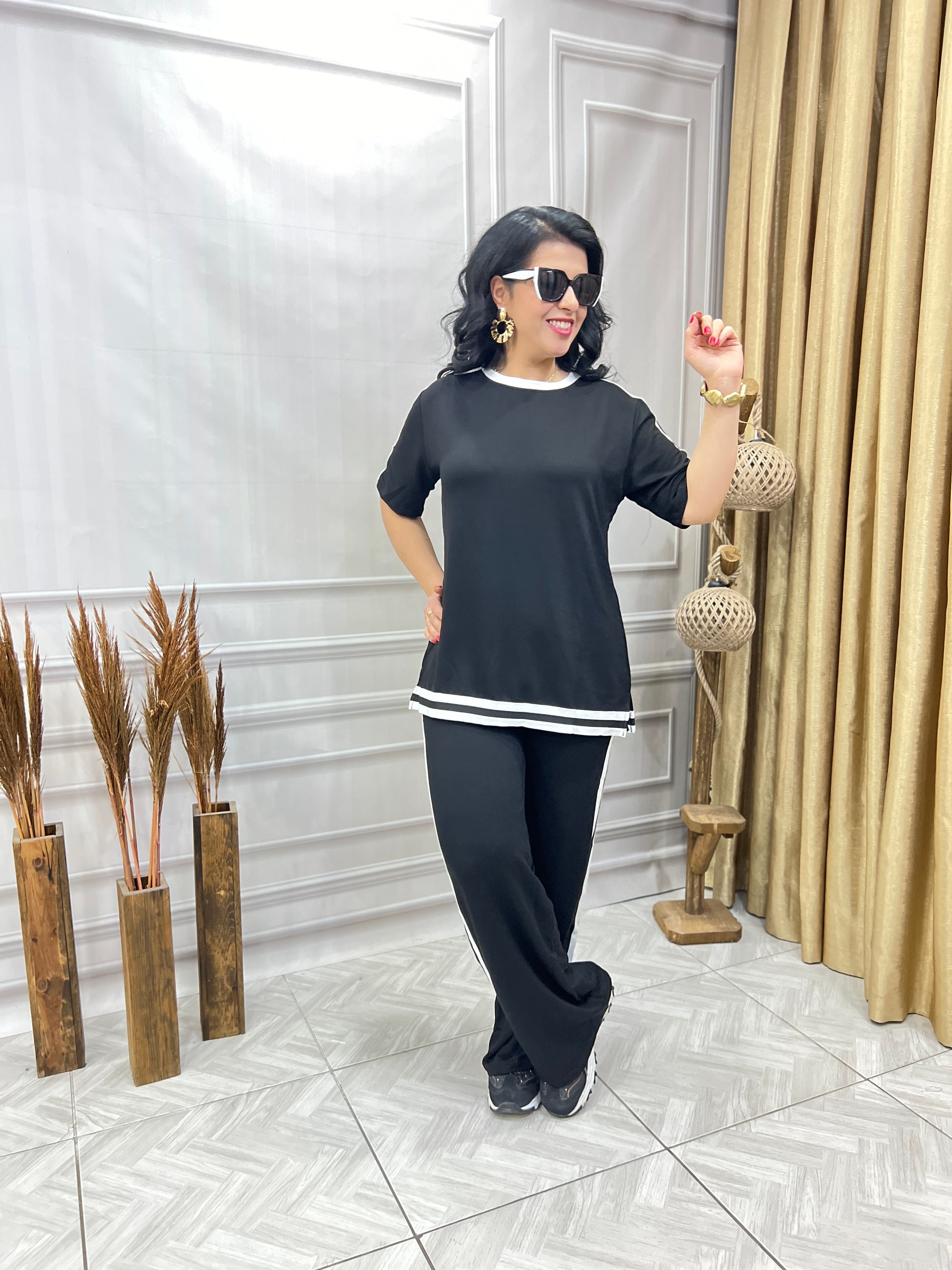 RİBANA DETAYLI LUX KALİTE İKİLİ TAKIM