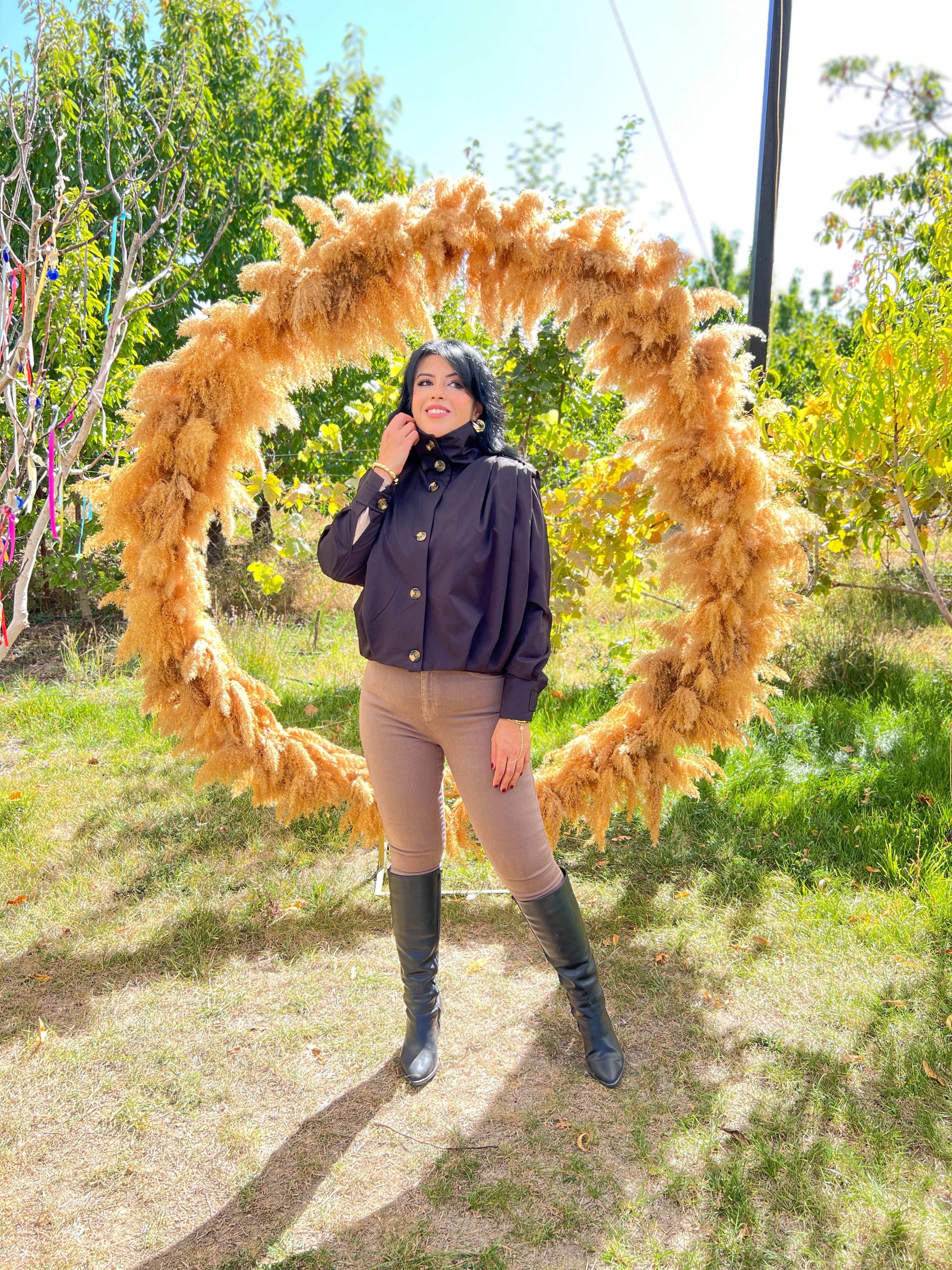 ICONIC BOMBER CEKET - SİYAH