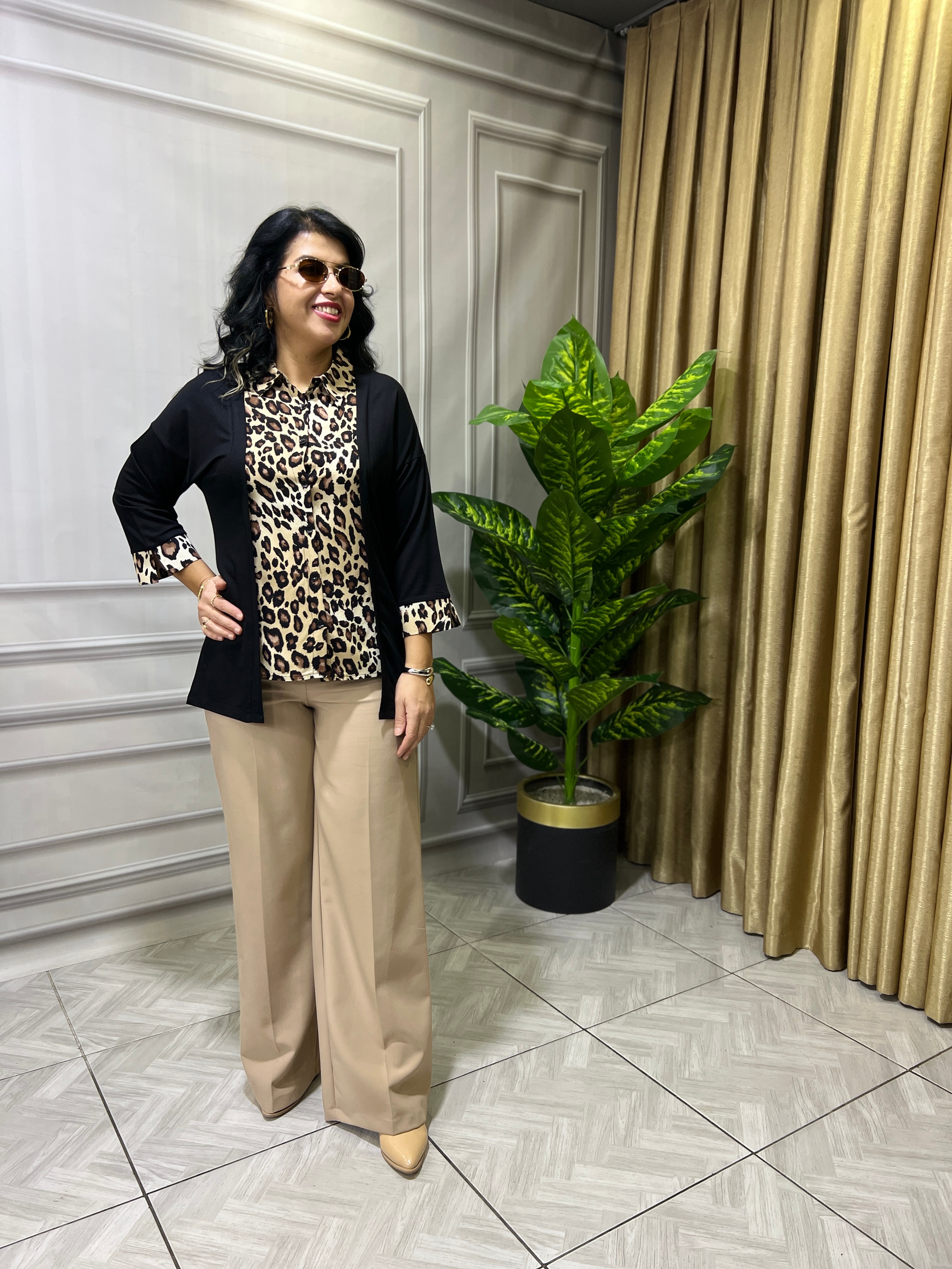 STYLE MIX PARÇALI GÖMLEK