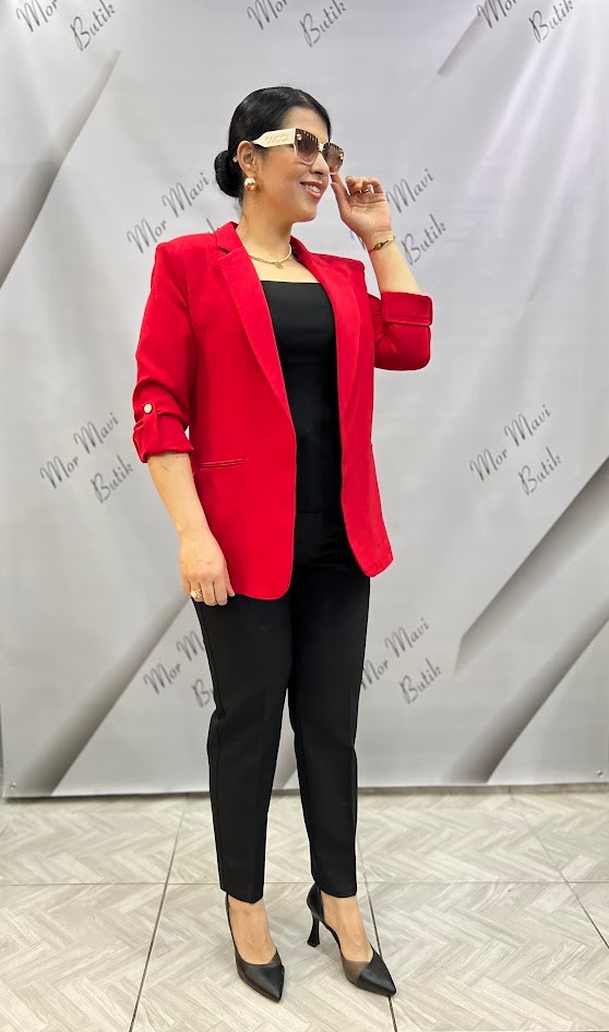 KATLAMA KOL BLAZER CEKET