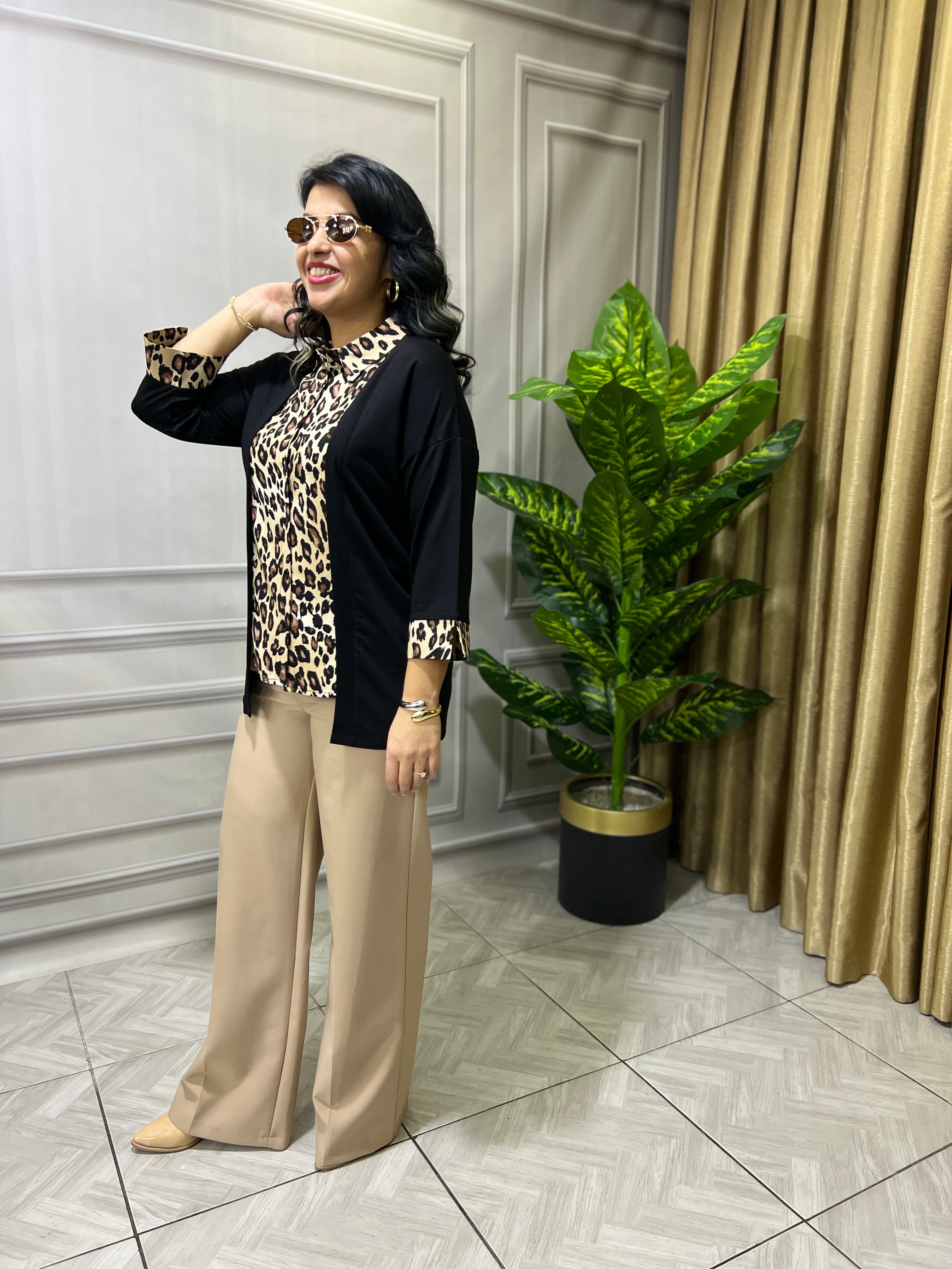 STYLE MIX PARÇALI GÖMLEK