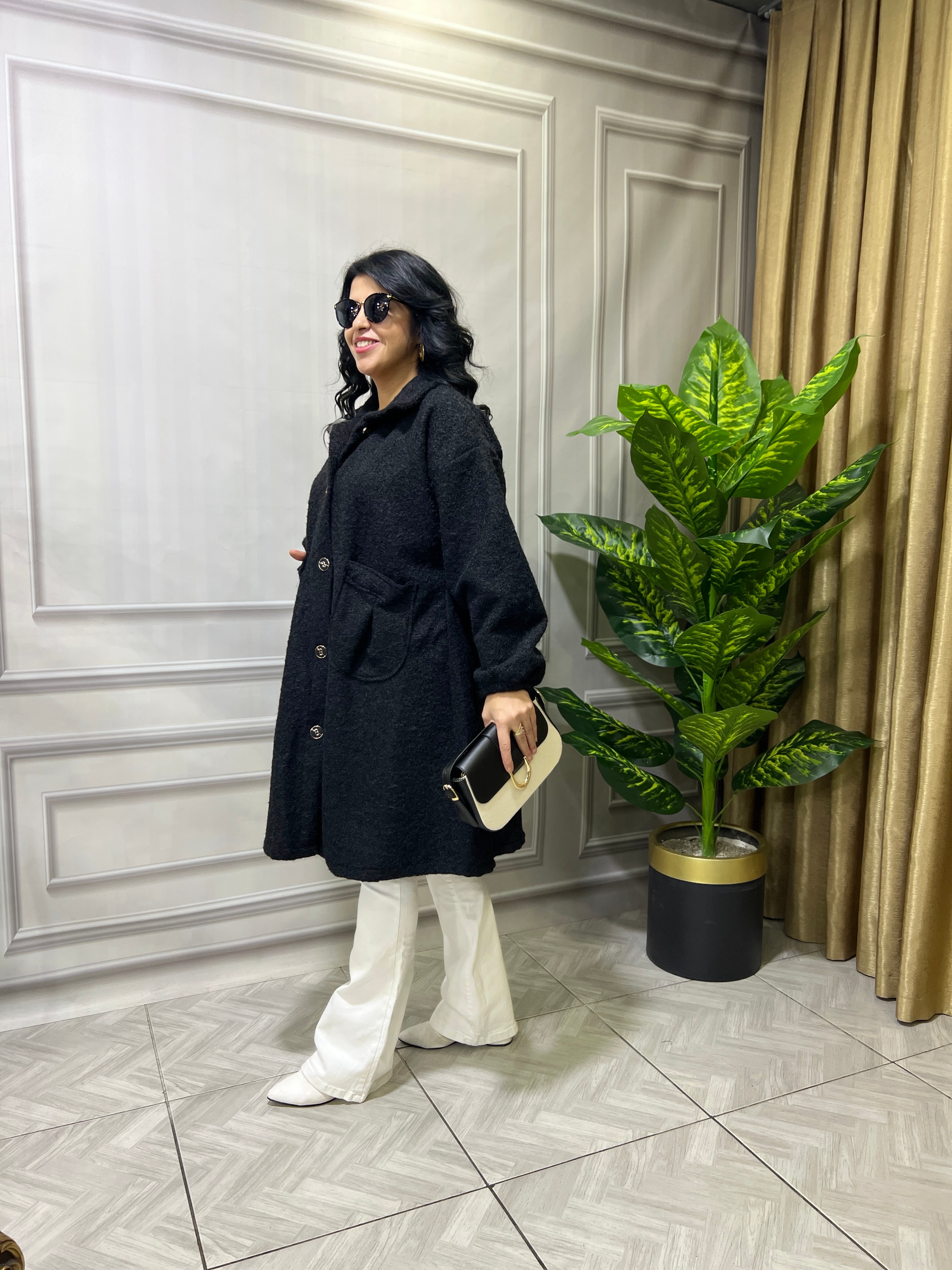 LEON BUKLET CEKET - SİYAH