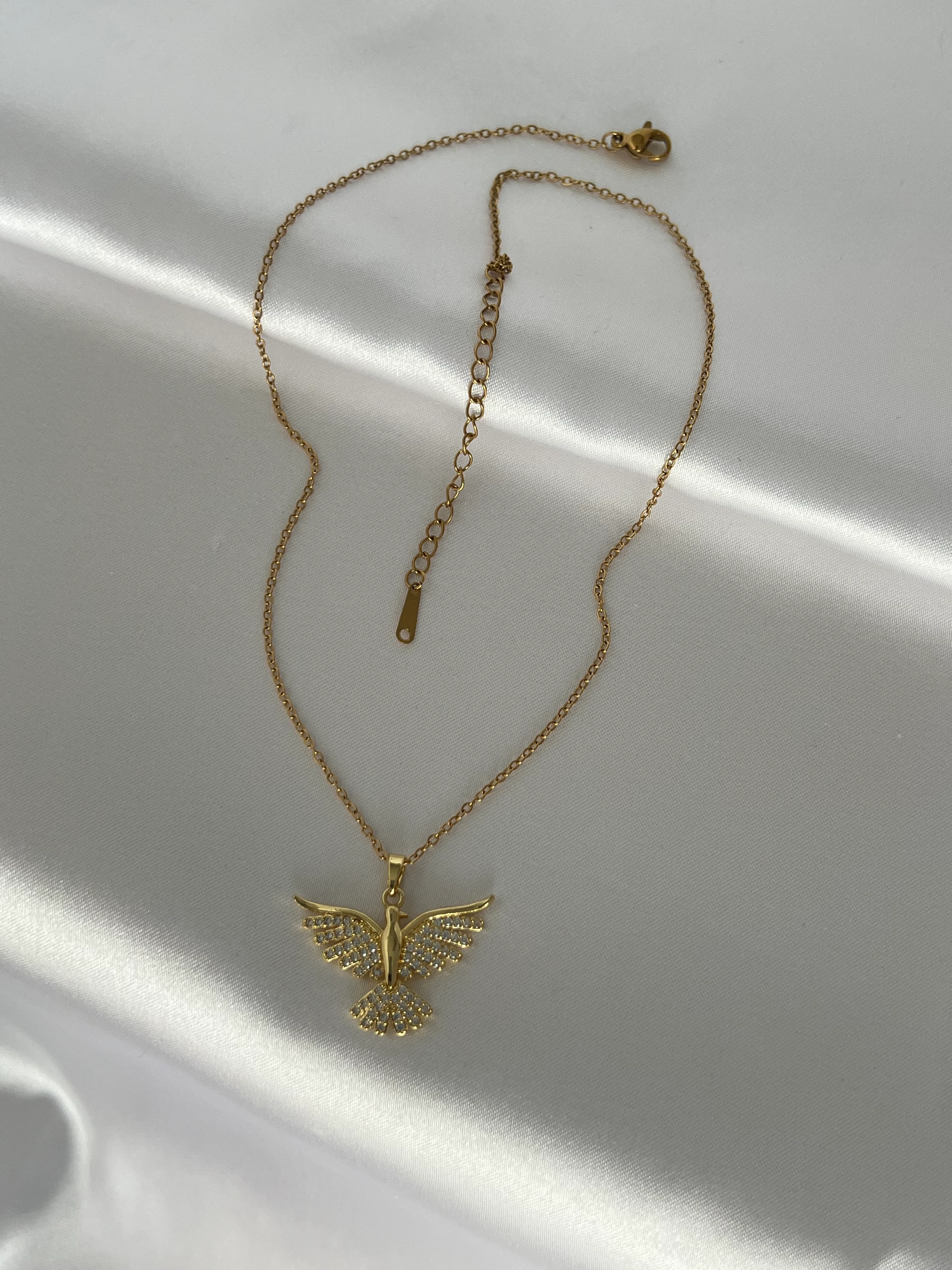 ÇELİK Anka Kuşu Kolye