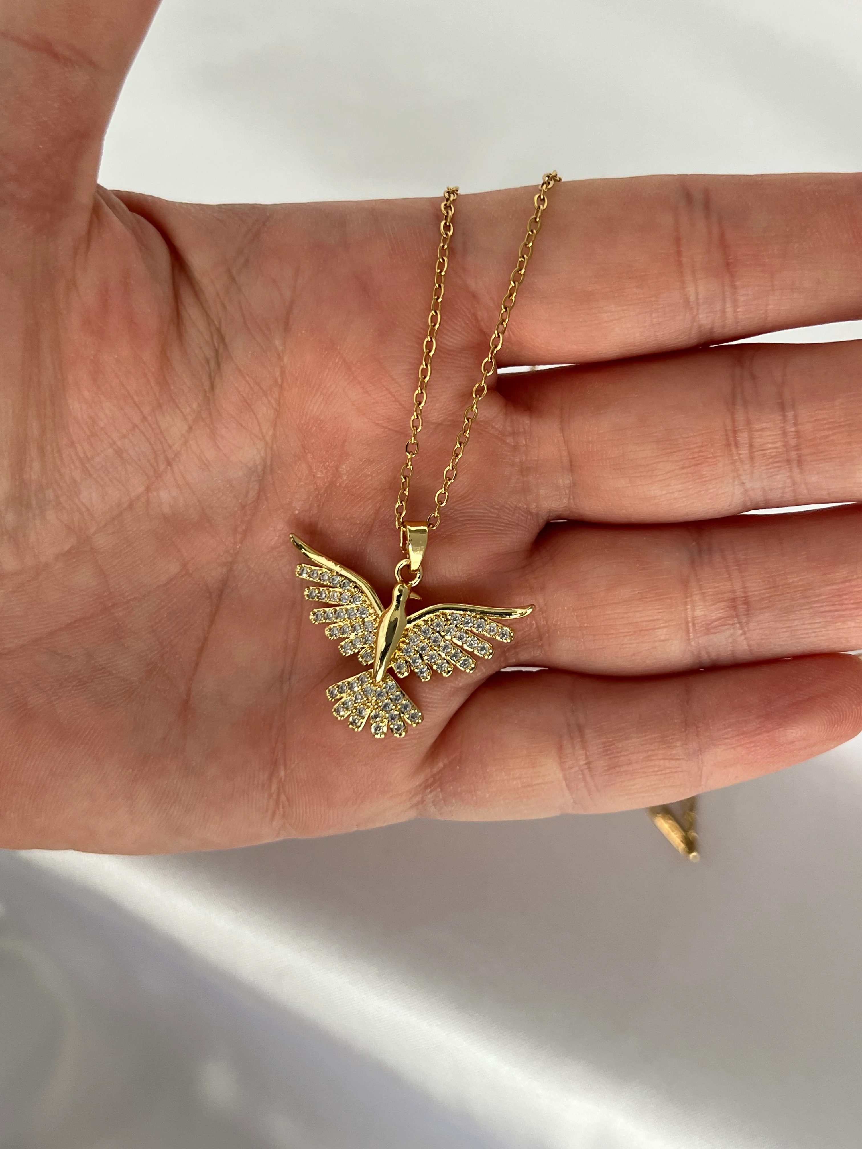 ÇELİK Anka Kuşu Kolye