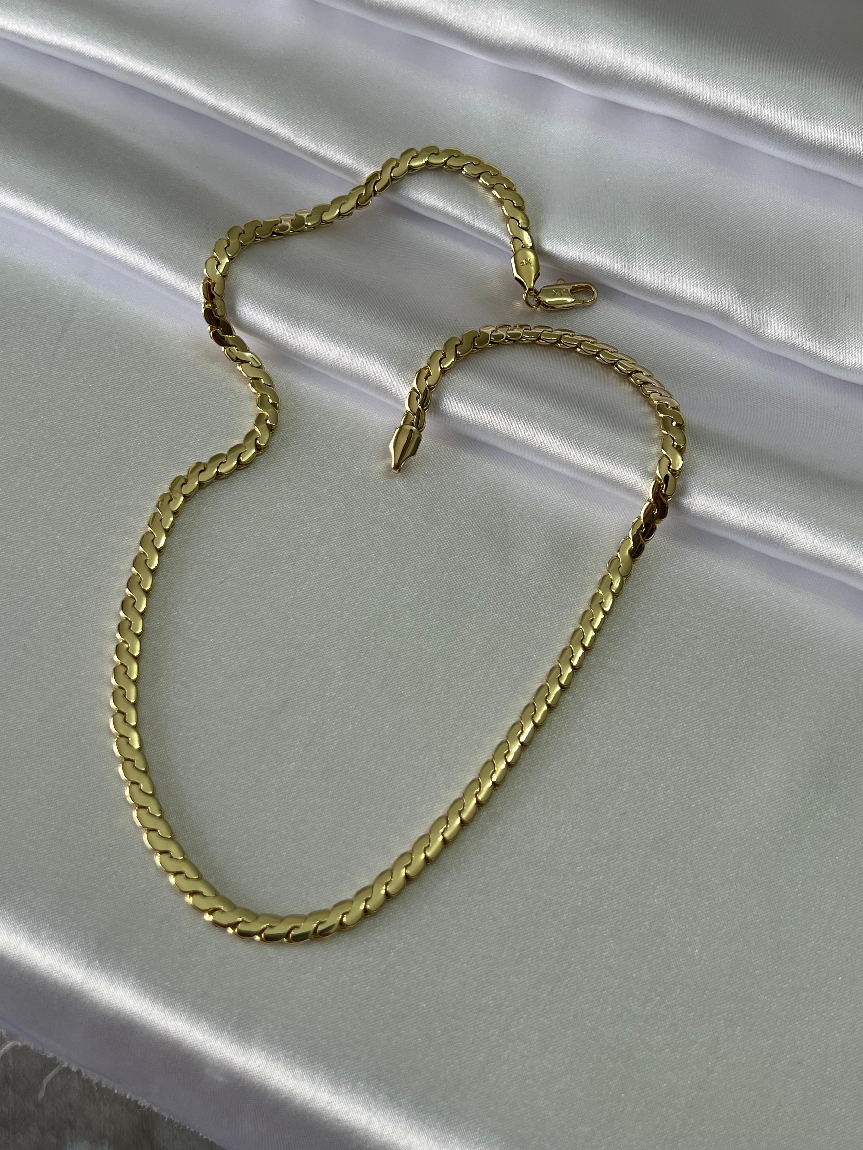 XUPING 14K Renk S Model Kolye