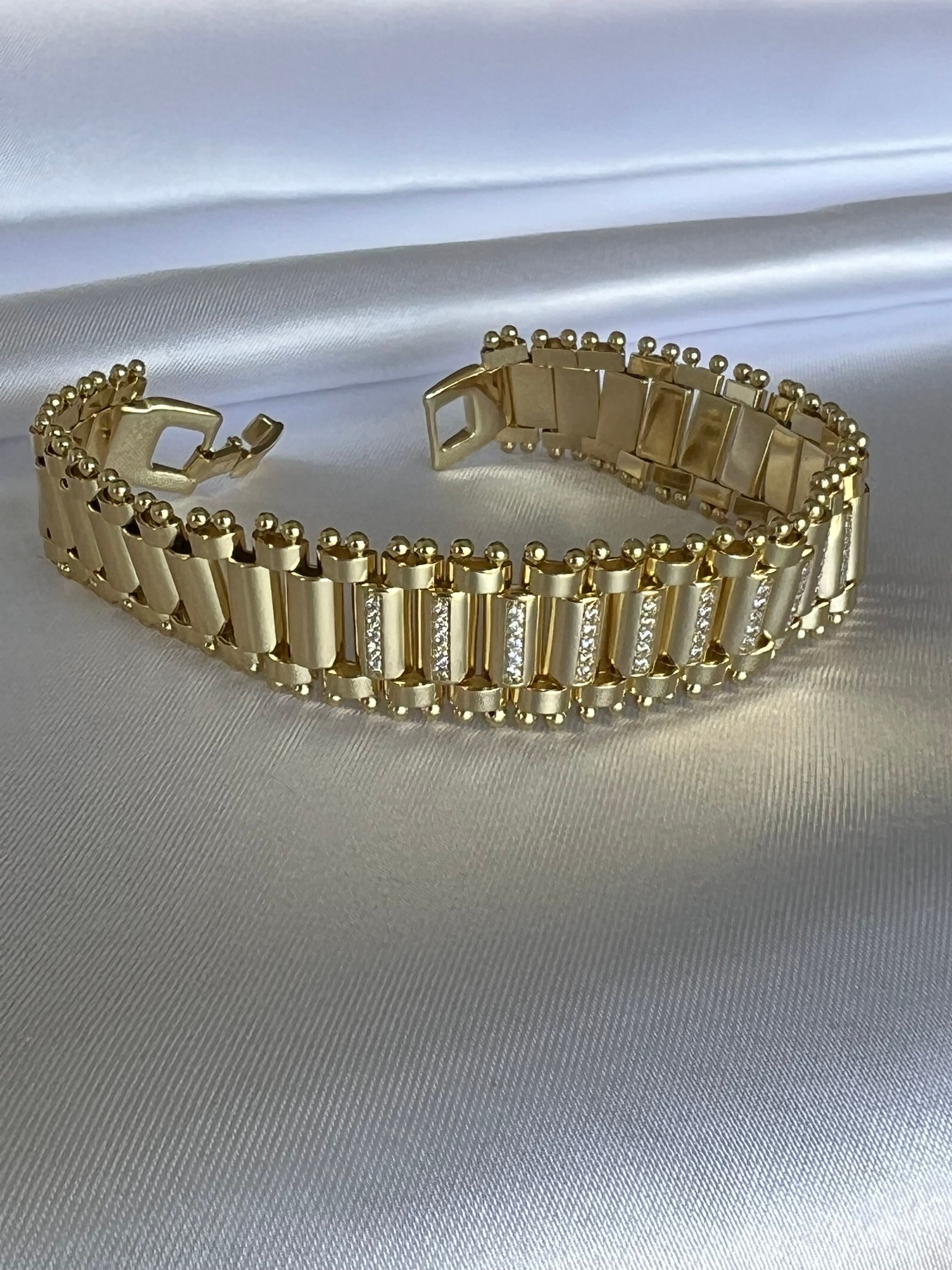 XUPING 14 K (Renginde) Silindir  Bileklik