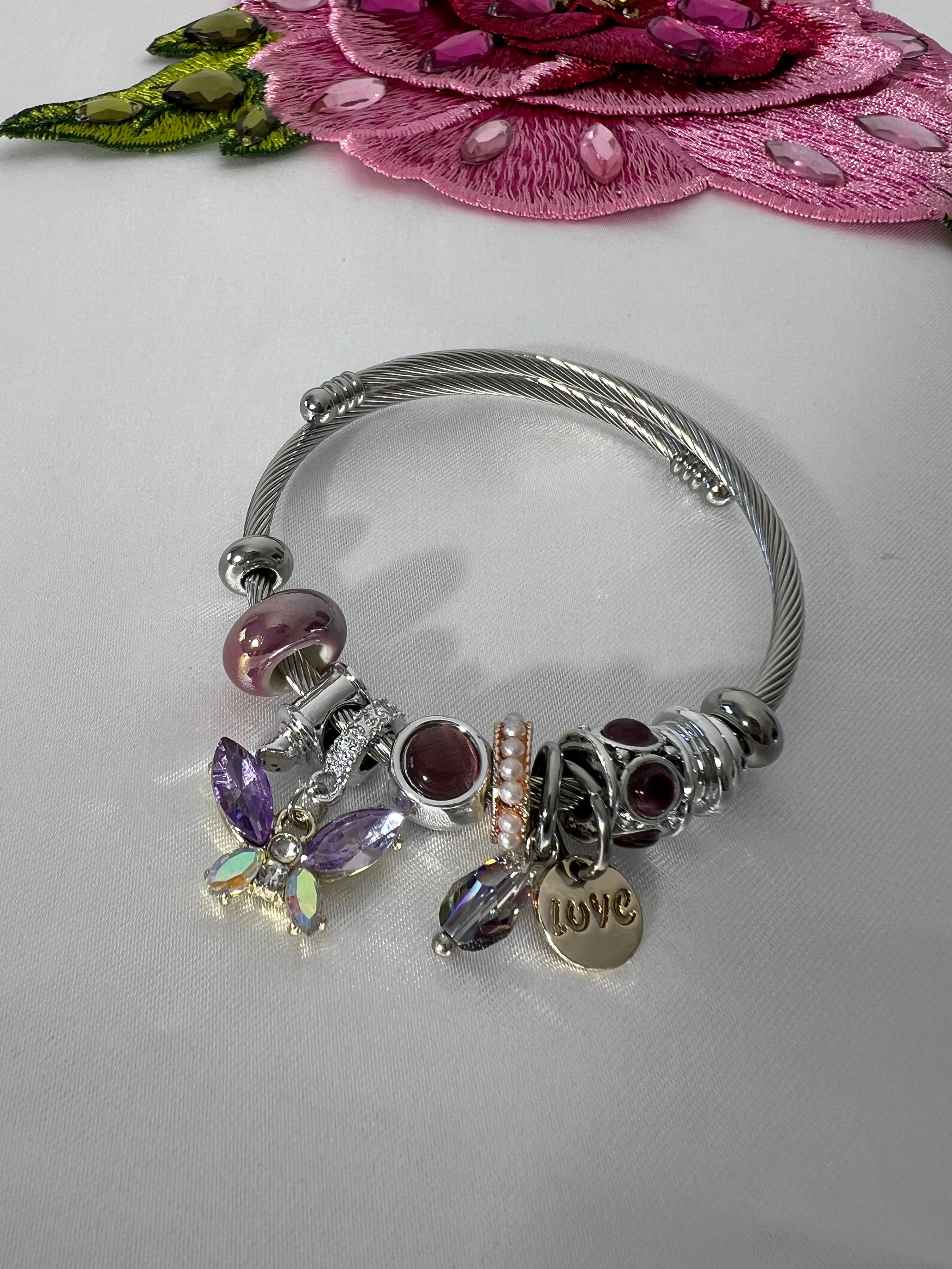 Kelebek Charm Bileklik