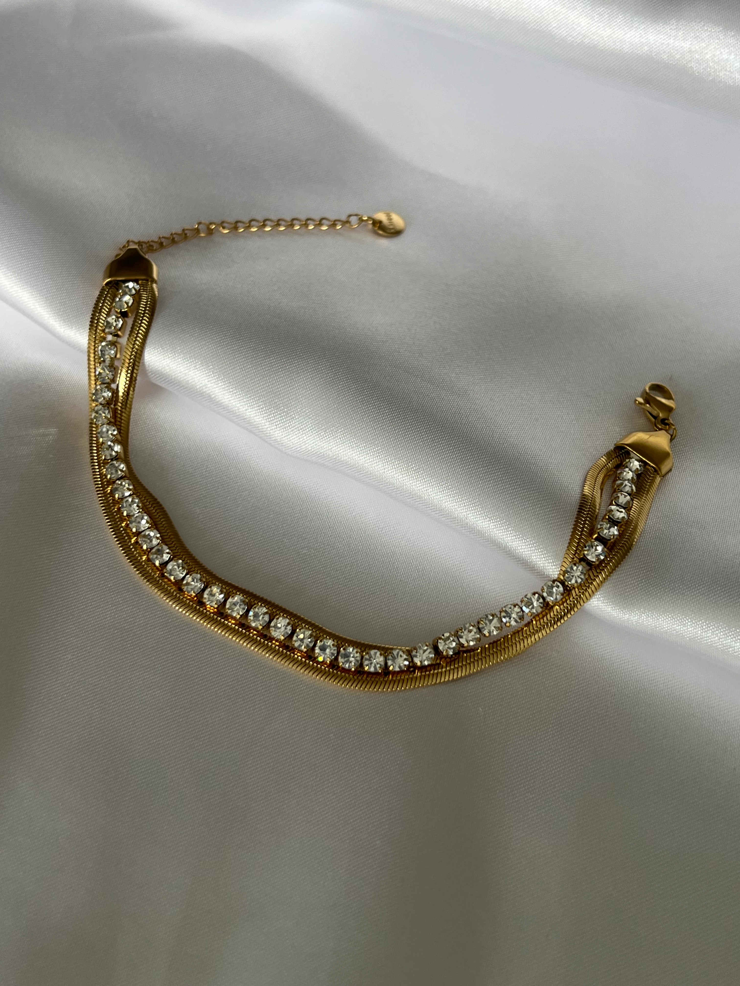 Çelik İtalyan Zincir Su Yolu Bileklik