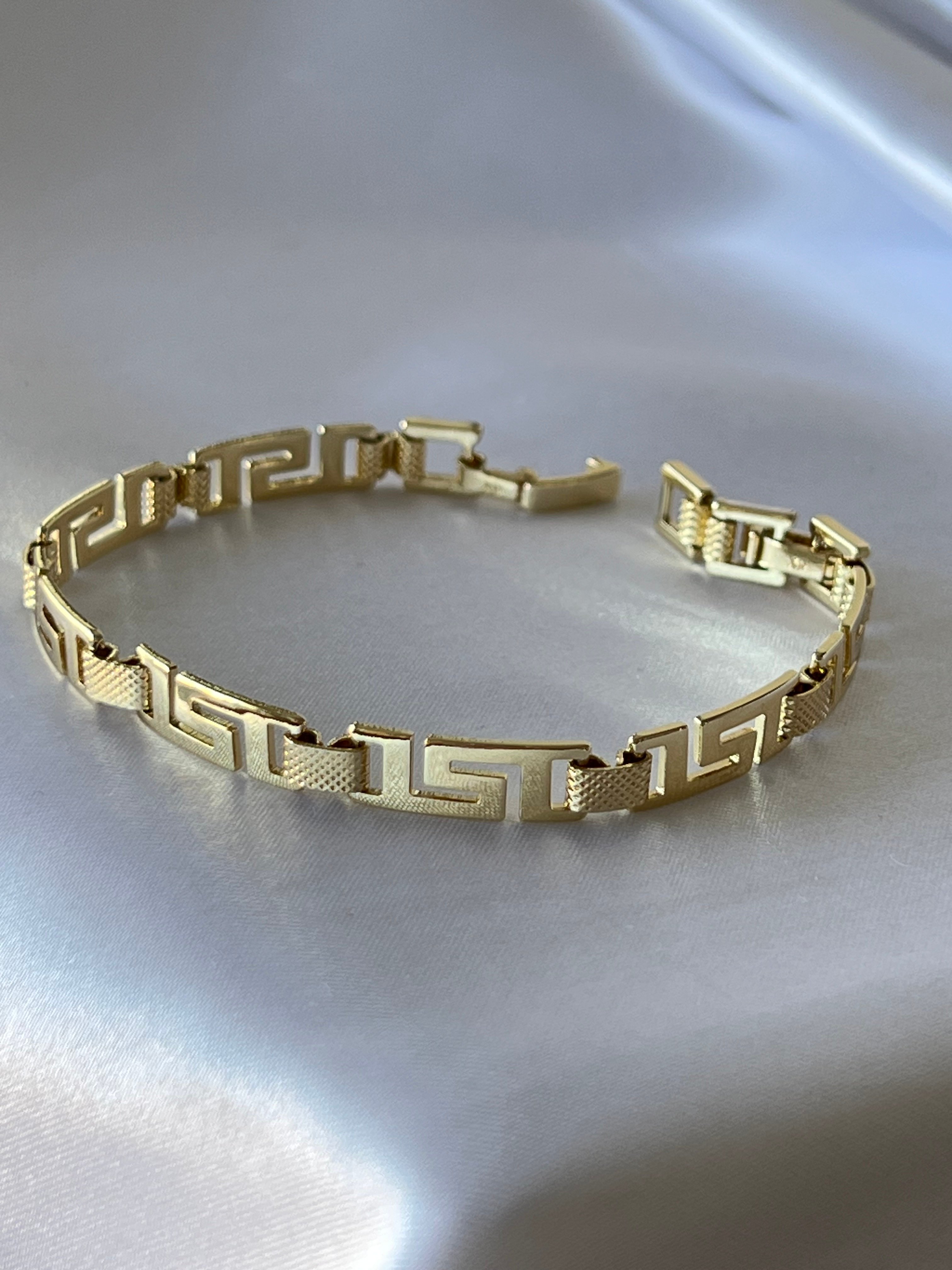 XUPING 14k Renk Geçmeli S Model Bileklik