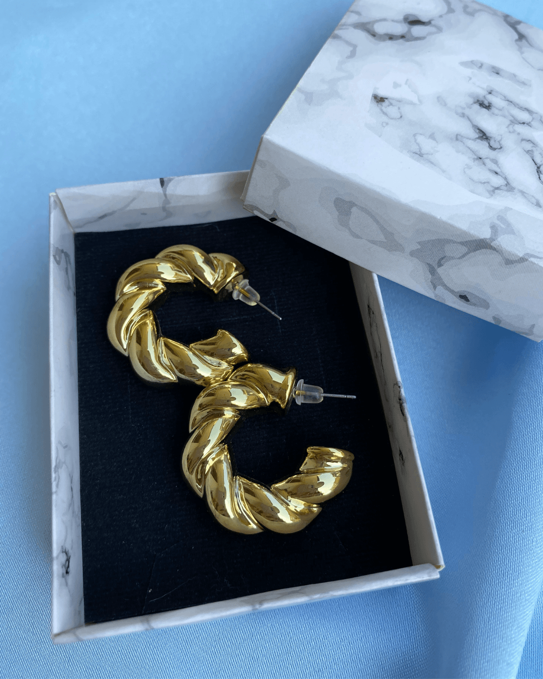 GOLD Örgü Küpe