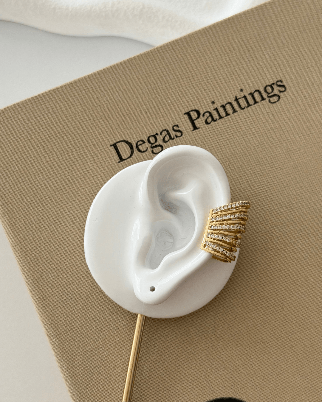Işıltılı Earcuff Küpe (Delik Gerektirmez)