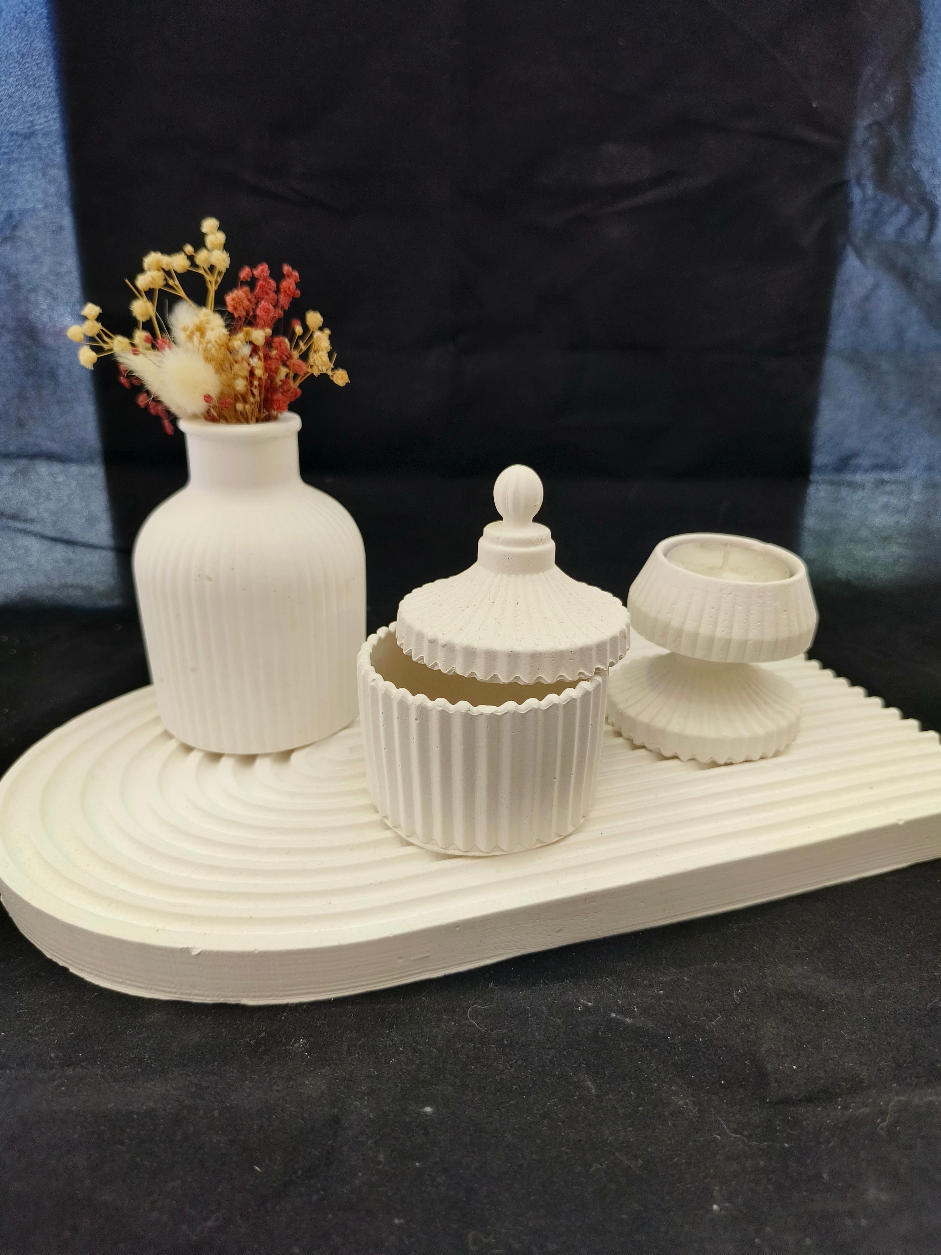 4'lü Dekoratif Set Obje