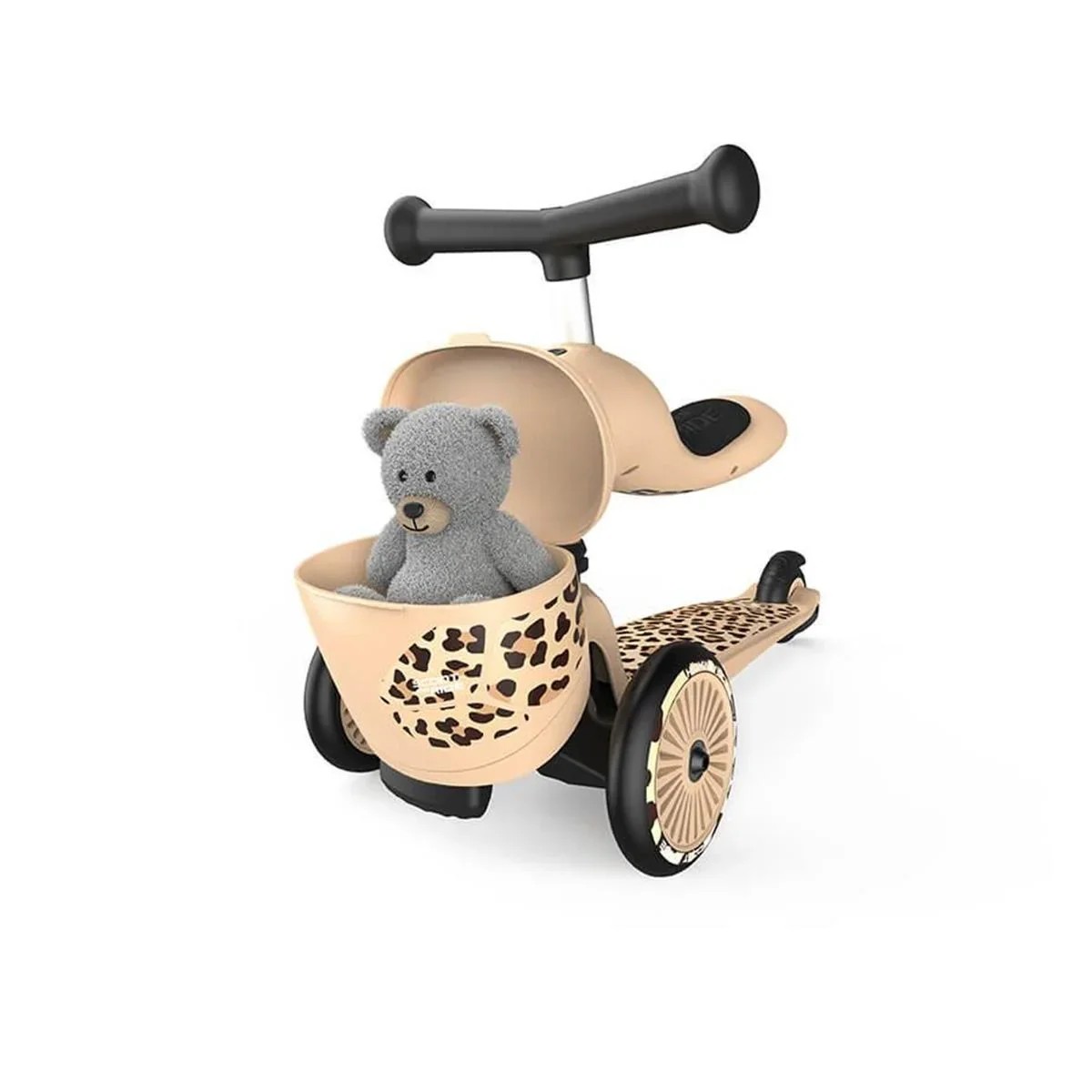 Scoot and Ride Highwaykick 1 Lifestyle Scooter - Leopard 210621-96607