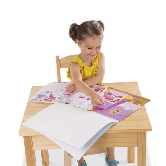 Melissa and Doug Tak Çıkar Çıkartma Kitabı - Prenses
