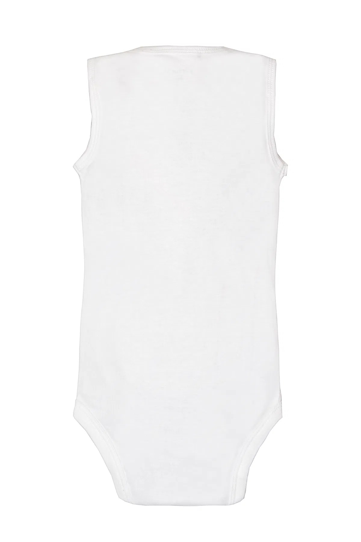 Bebek Kolsuz Body 5'li Paket Beyaz