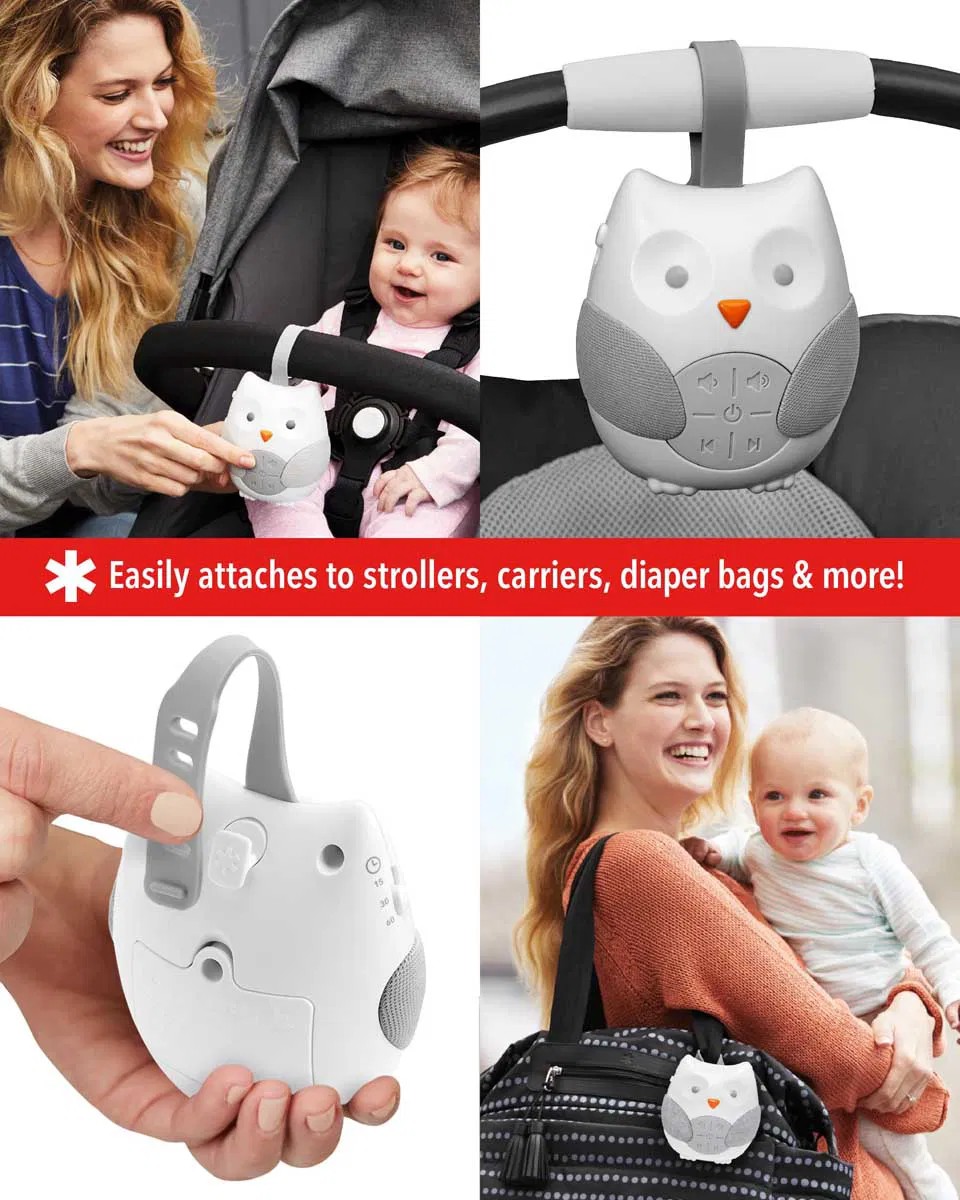 Skip Hop Stroll & Go Taşınabilir Baby Soother Baykuş