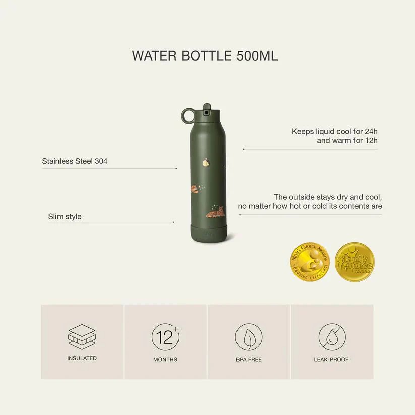 Citron 3 Katmanlı Paslanmaz Çelik Termos Seti 500 ml - Brick